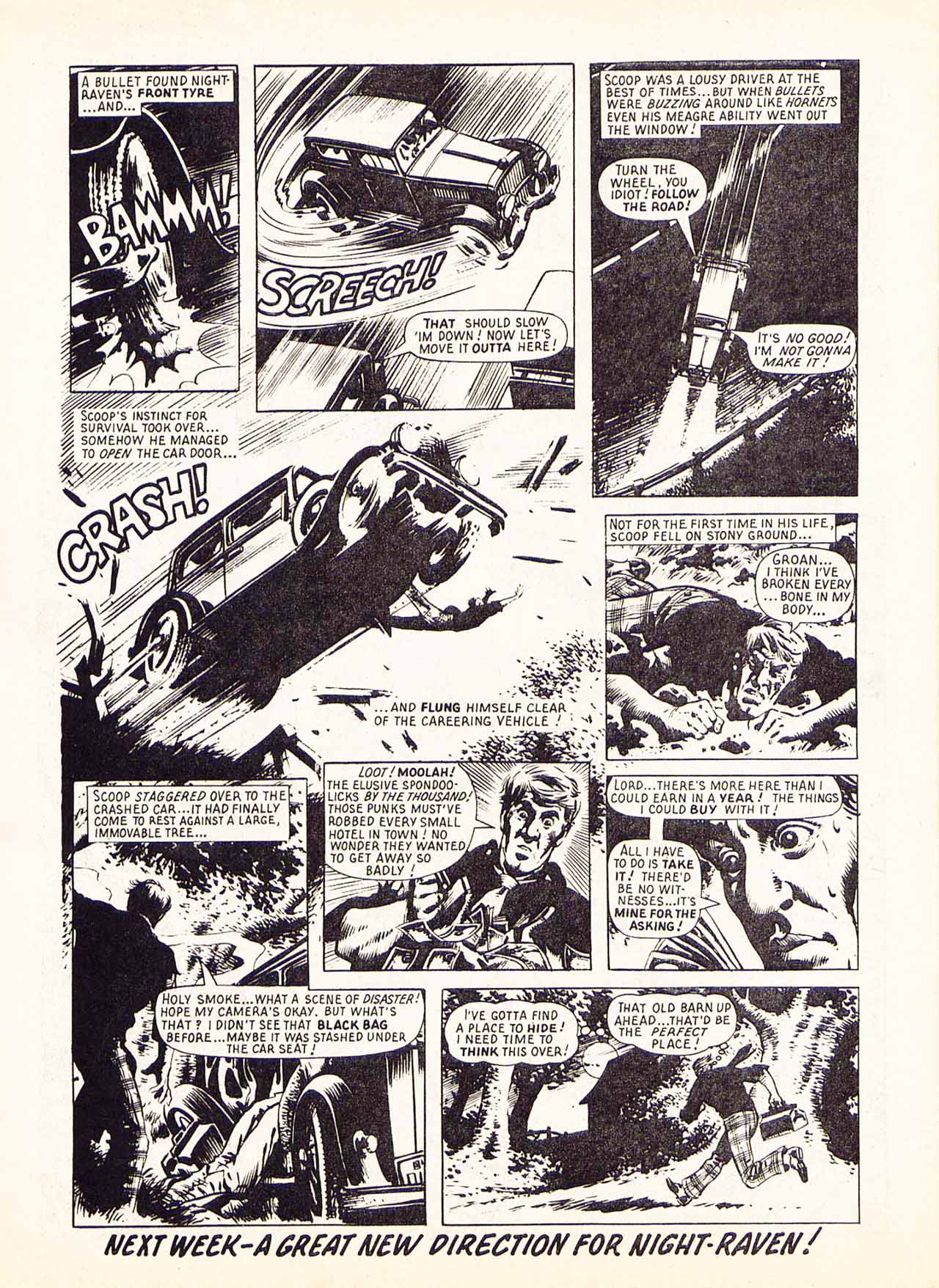 Read online Marvel Graphic Novel comic -  Issue #5 Night Raven - Collected Stories - 43