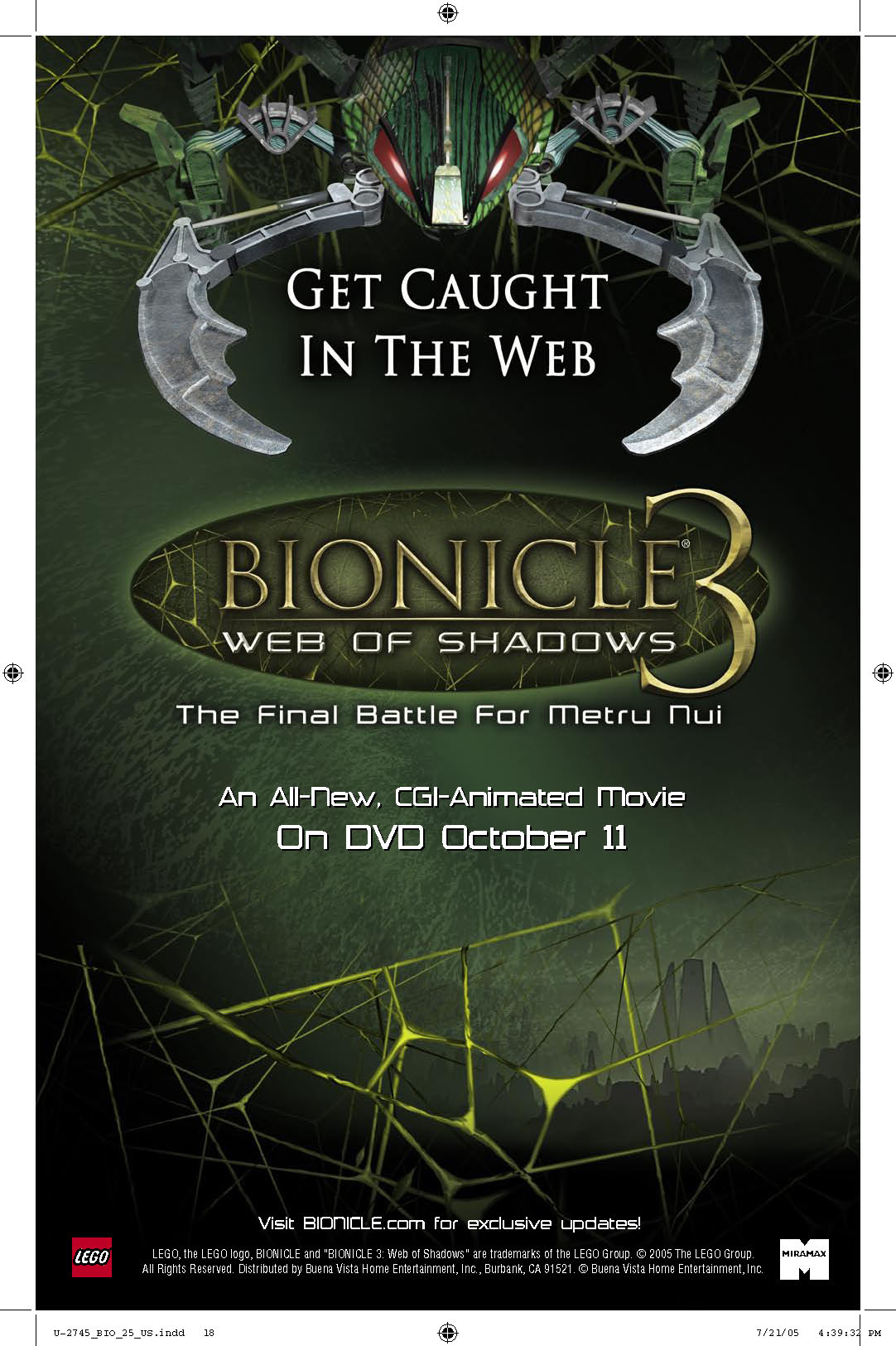 Read online Bionicle comic -  Issue #25 - 18