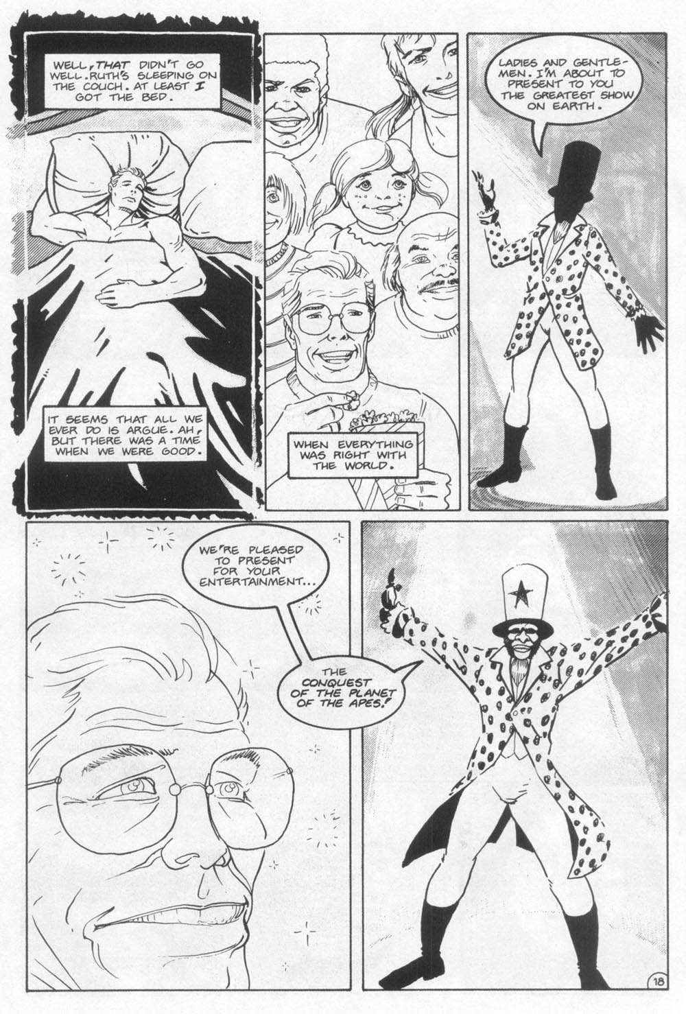Read online Planet of the Apes (1990) comic -  Issue #19 - 20
