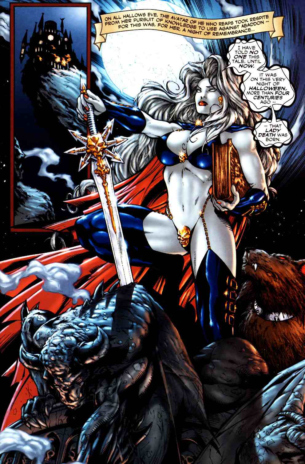 Read online Untold Tales of Lady Death comic -  Issue # Full - 4