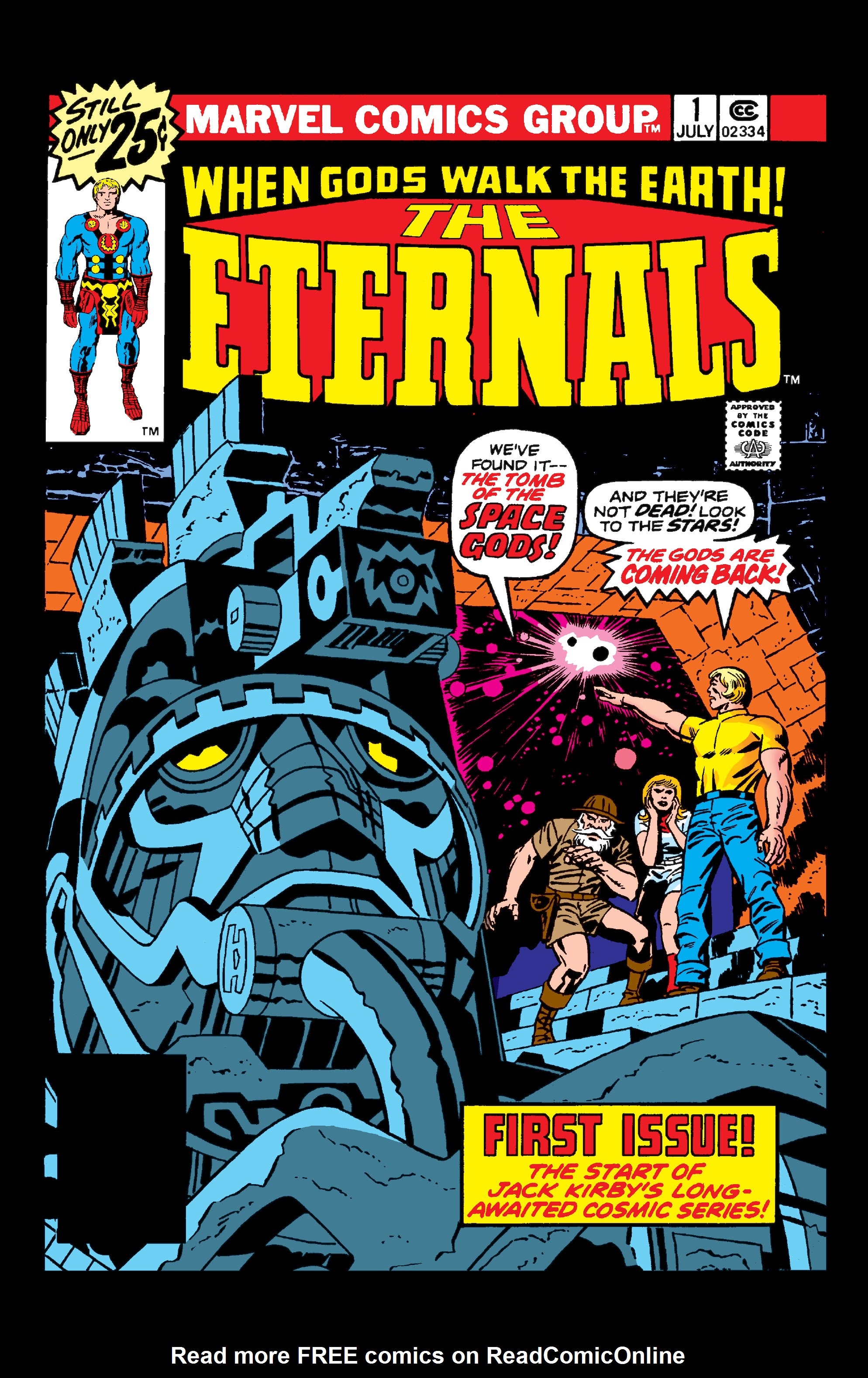 Read online The Eternals by Jack Kirby: The Complete Collection comic -  Issue # TPB (Part 1) - 4