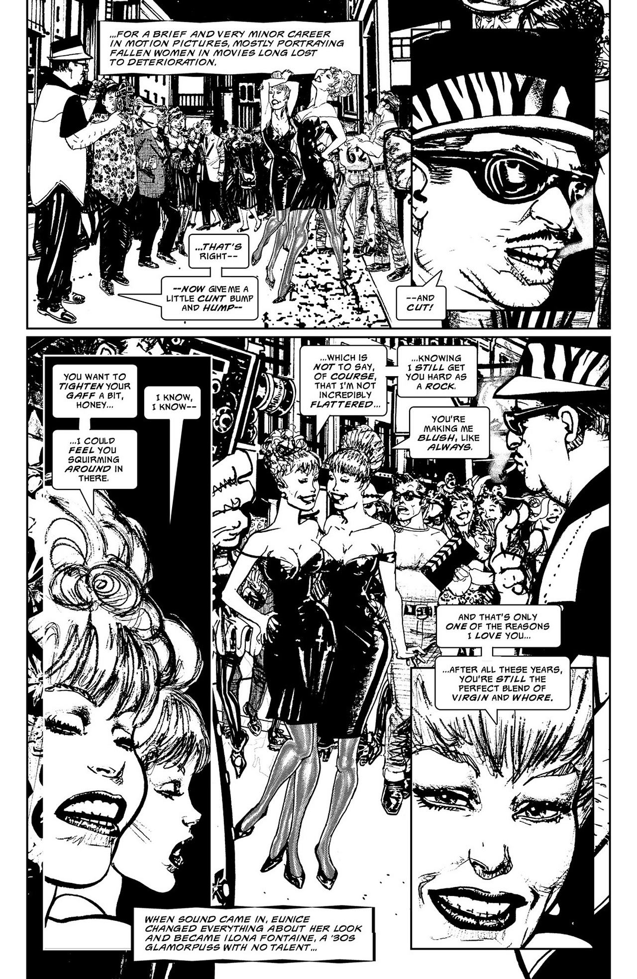 Read online Black Kiss II comic -  Issue #4 - 4