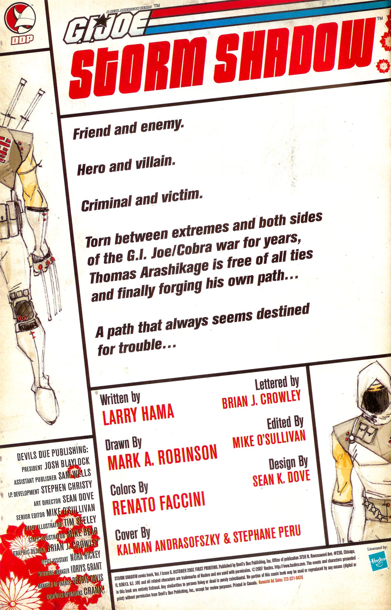 Read online G.I. Joe: Storm Shadow comic -  Issue #6 - 2