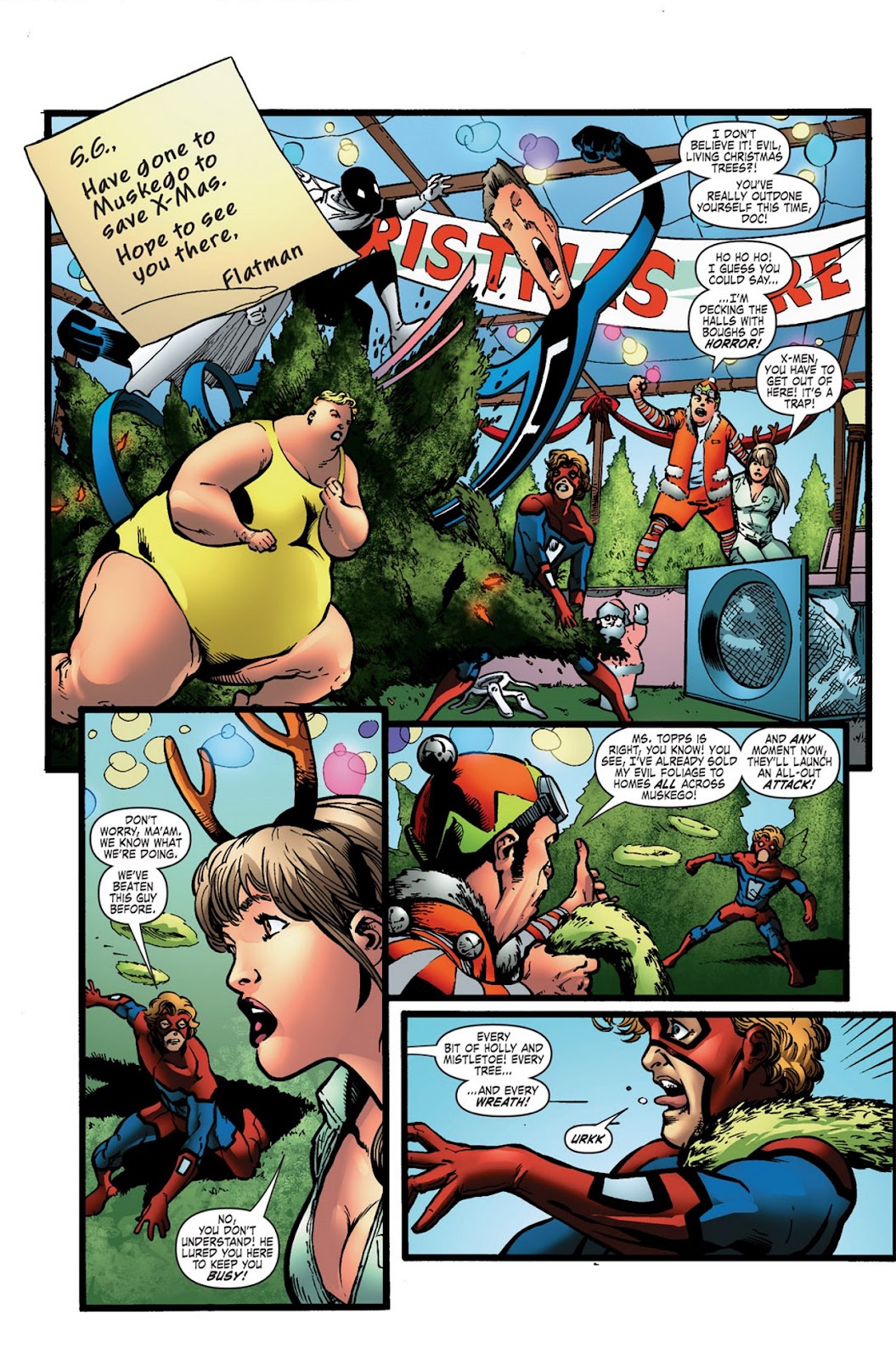 Marvel Holiday Magazine 2010 issue 2 - Page 12