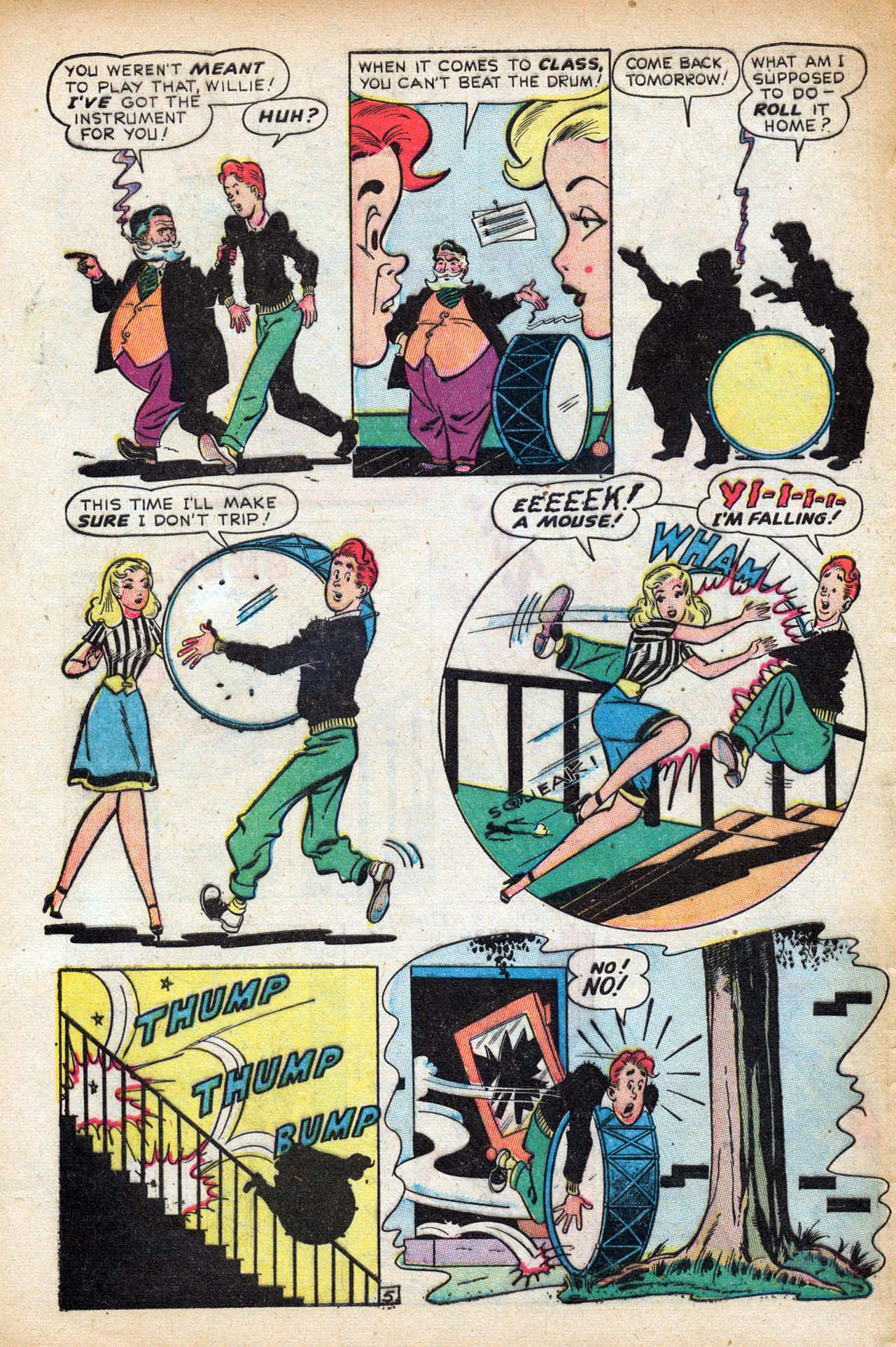 Read online Willie Comics (1946) comic -  Issue #11 - 44