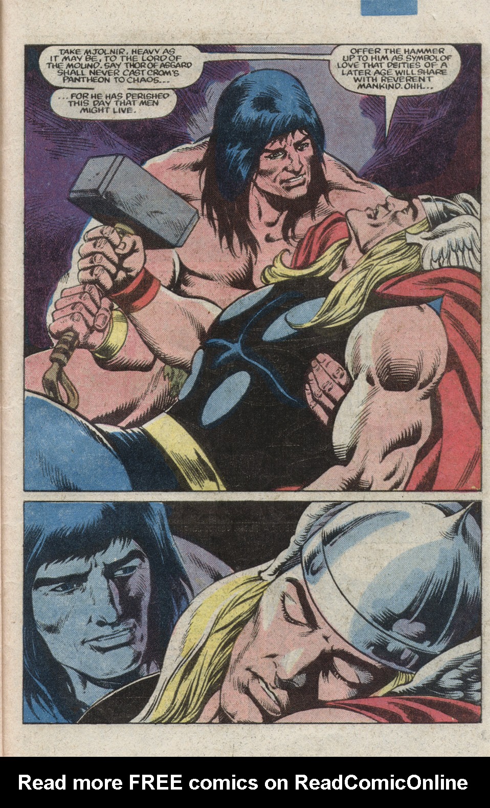 Read online What If? (1977) comic -  Issue #39 - Thor battled conan - 43