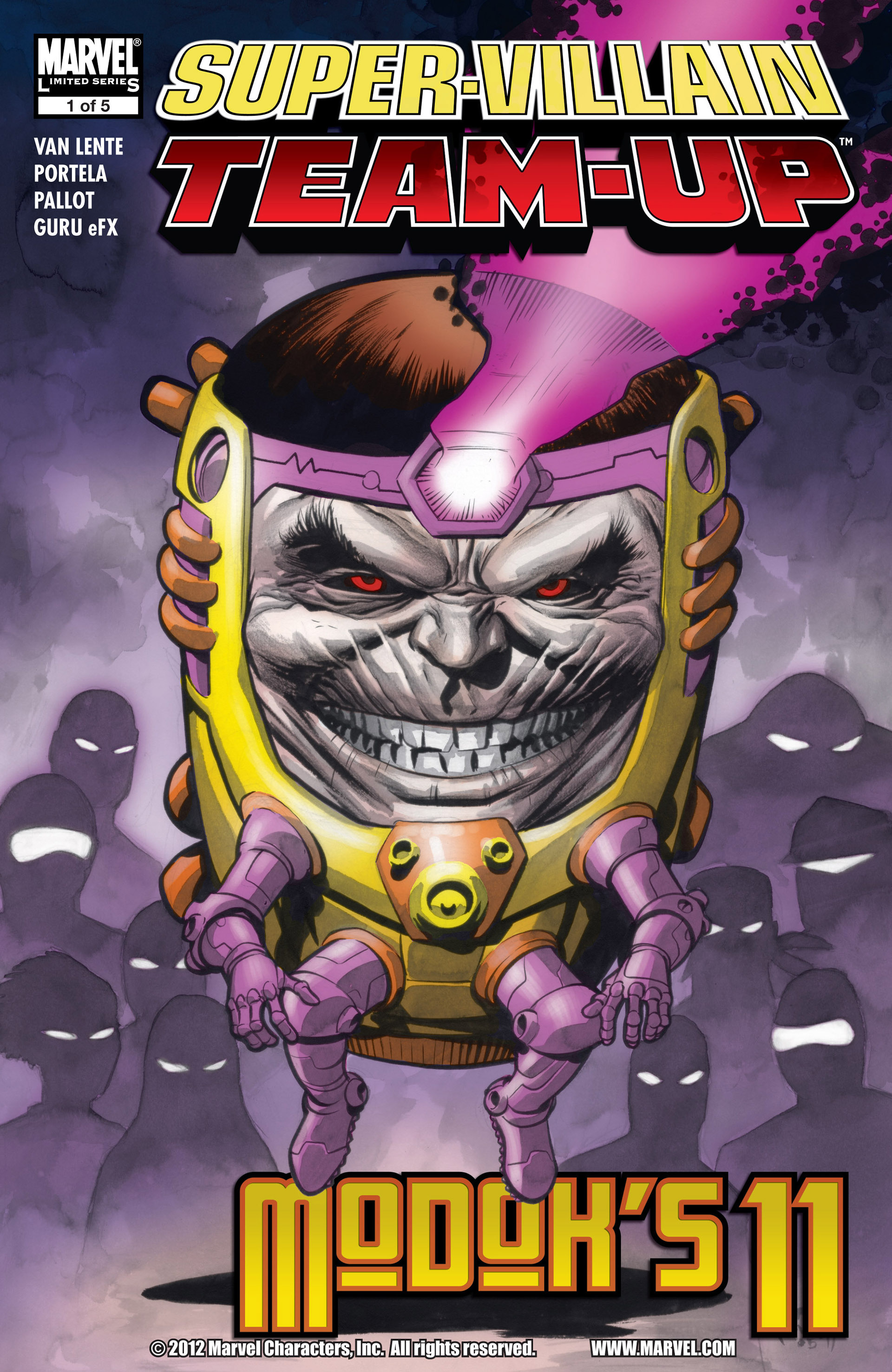 Read online Super-Villain Team-Up/MODOK's 11 comic -  Issue #1 - 1