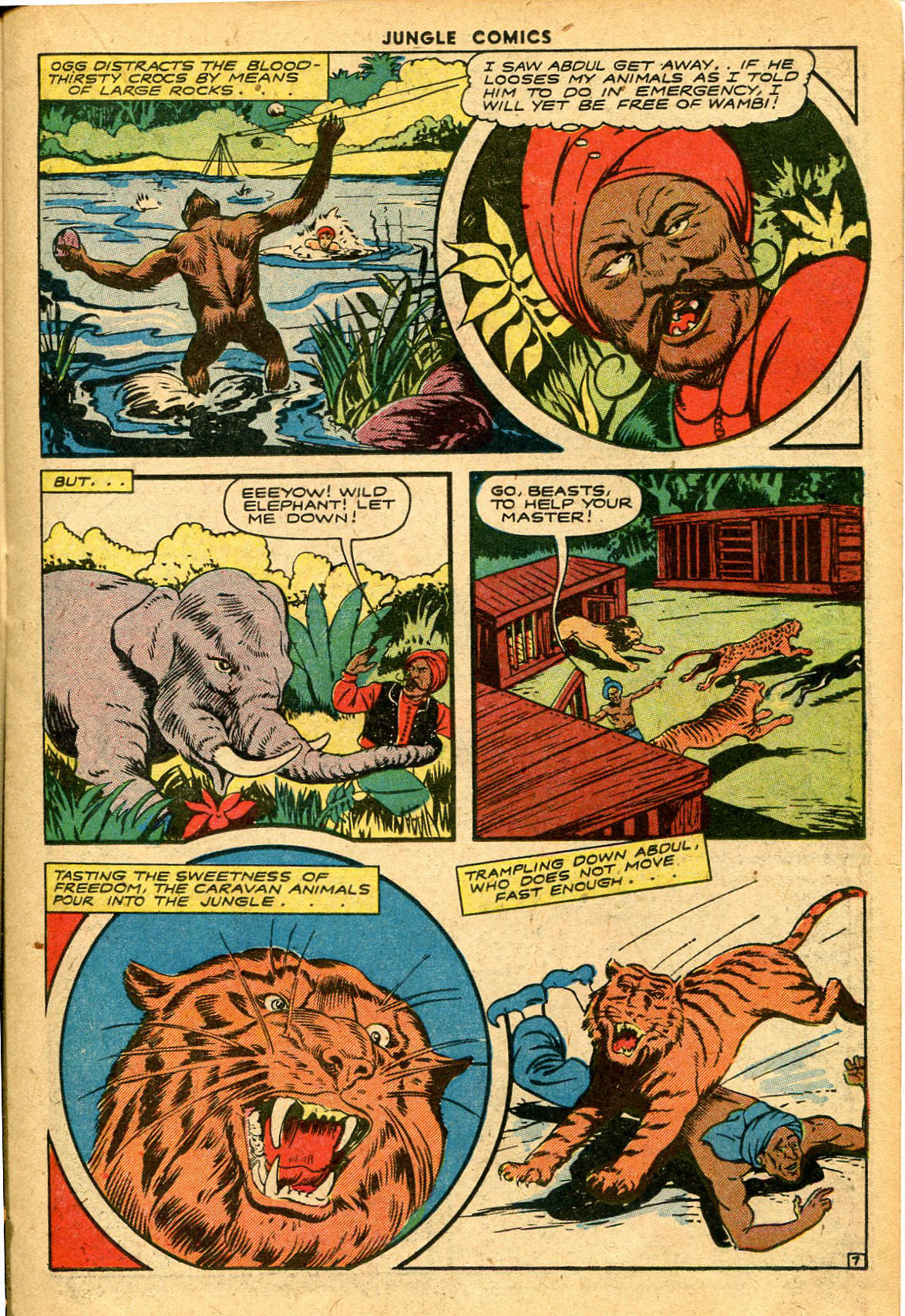 Read online Jungle Comics comic -  Issue #67 - 21