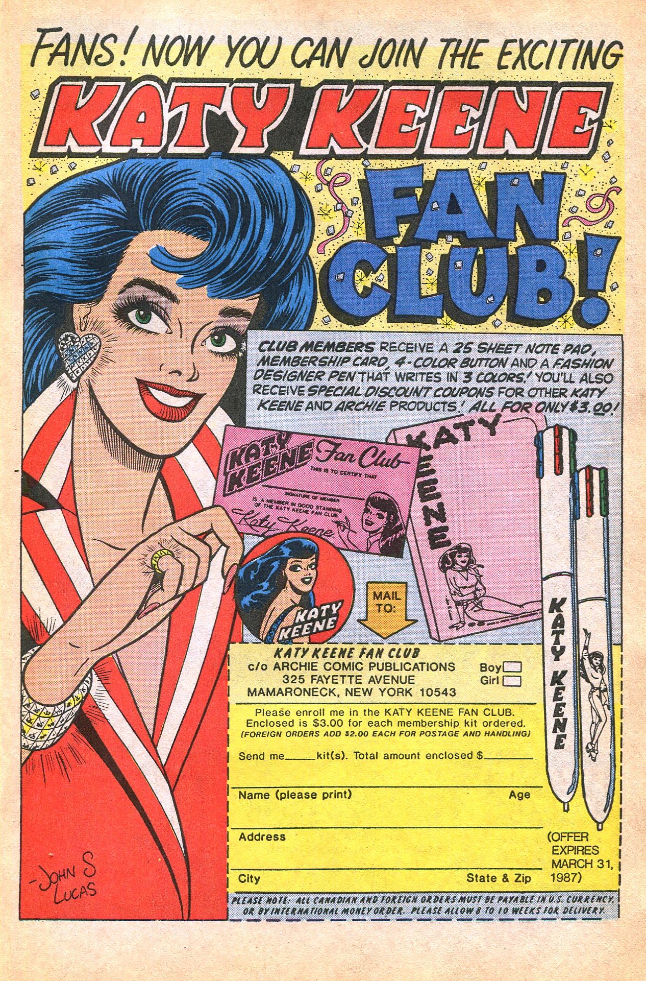 Read online Katy Keene (1983) comic -  Issue #20 - 33