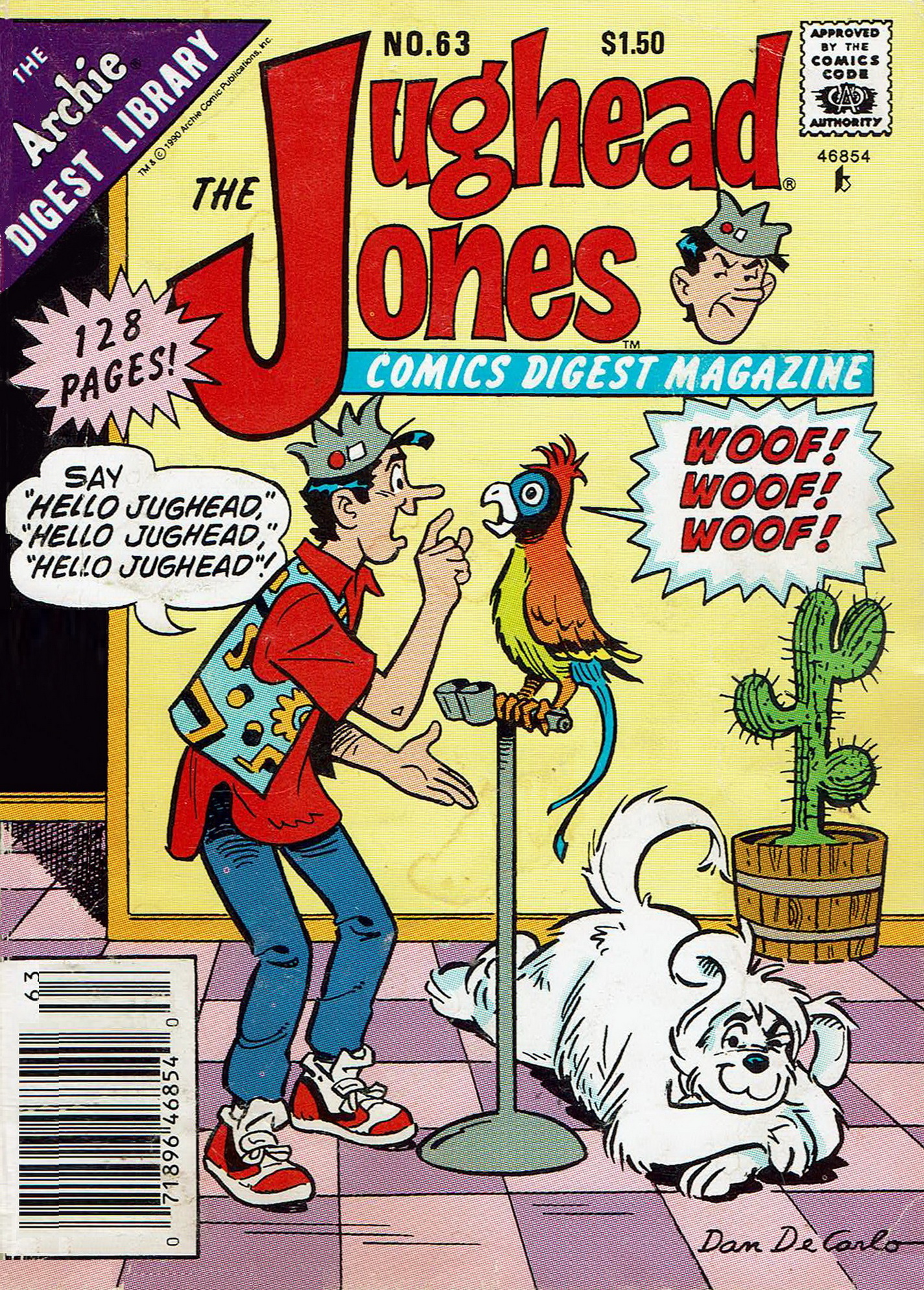 Read online Jughead Jones Comics Digest comic -  Issue #63 - 1