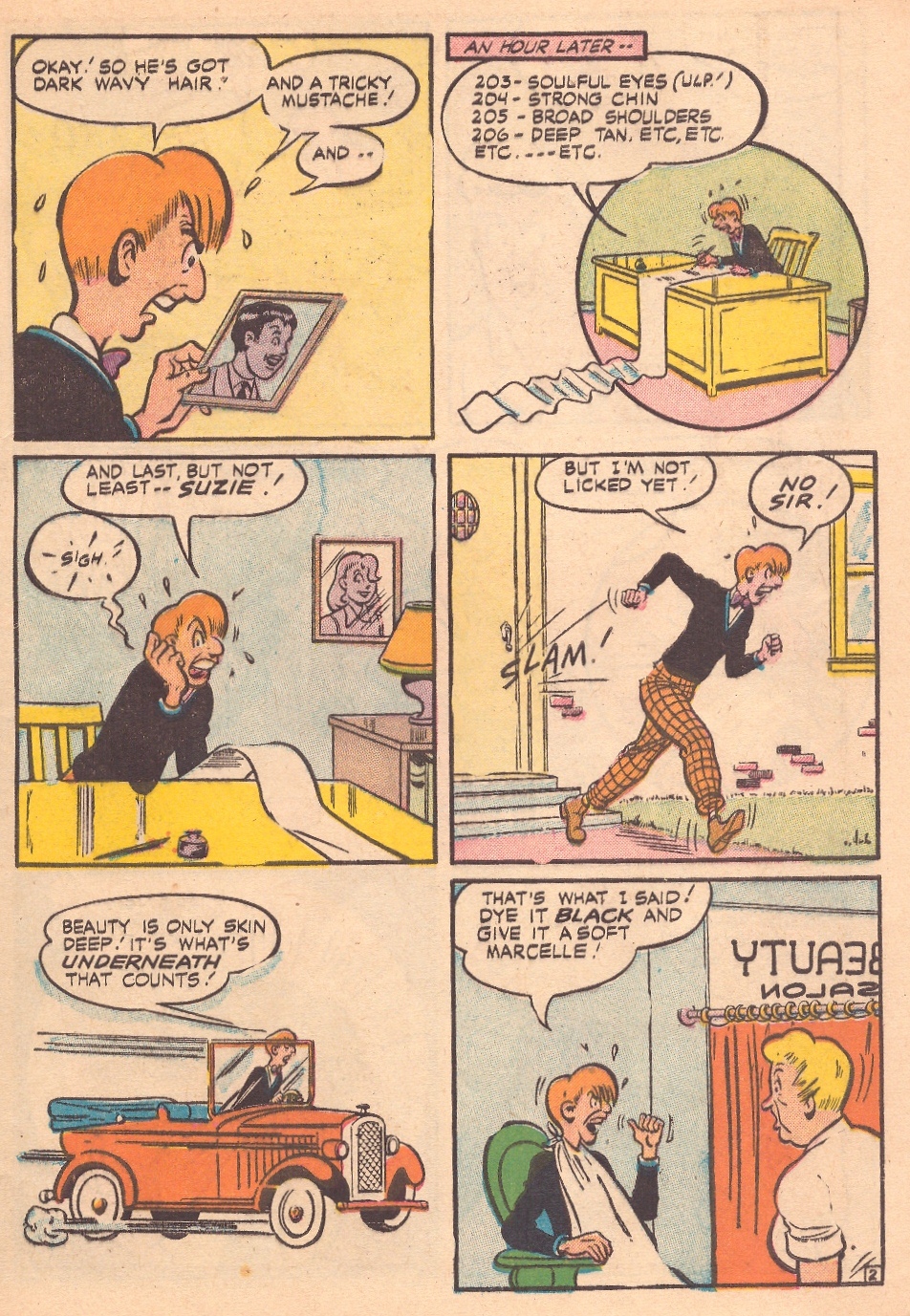 Read online Suzie Comics comic -  Issue #69 - 13