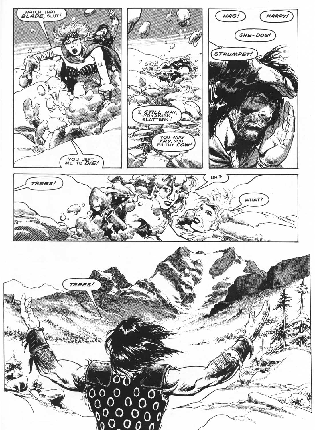 Read online The Savage Sword Of Conan comic -  Issue #170 - 55