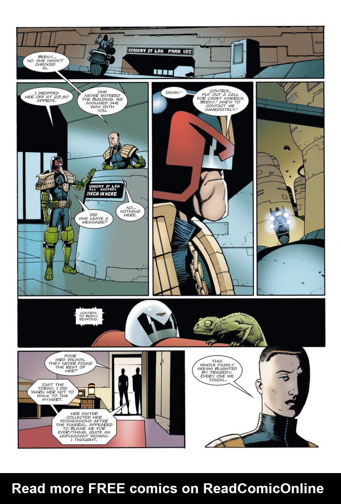 Read online Judge Dredd: America comic -  Issue # TPB - 141