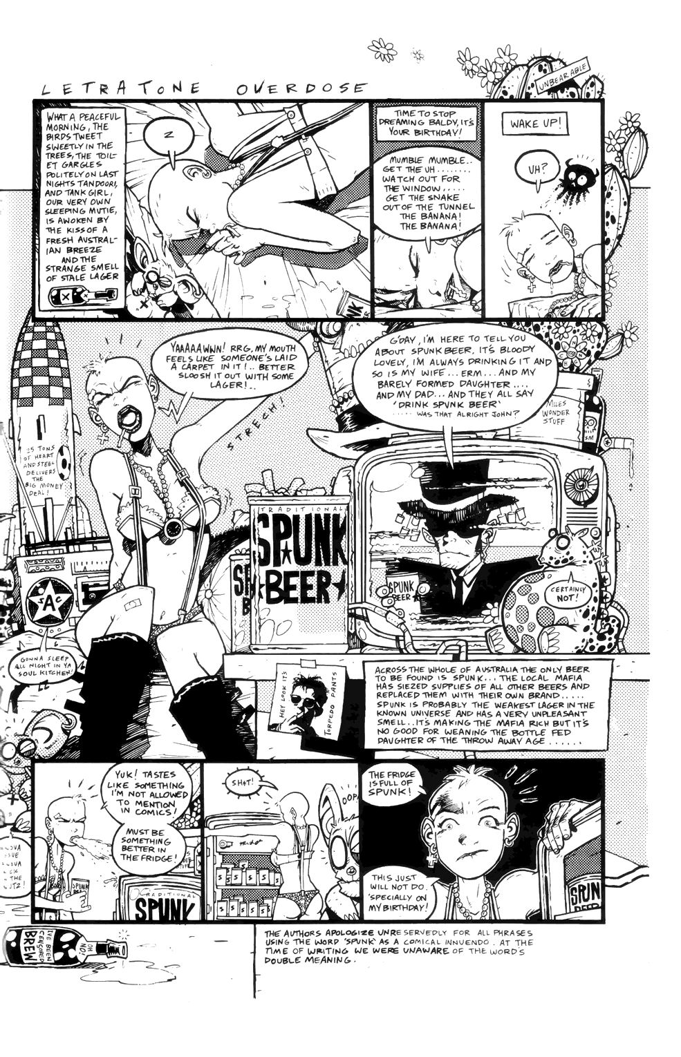 Read online Tank Girl (1991) comic -  Issue #2 - 22
