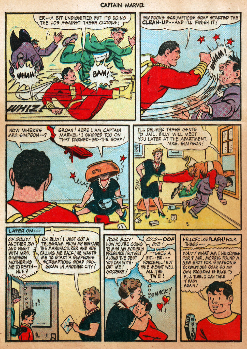 Read online Captain Marvel Adventures comic -  Issue #45 - 20