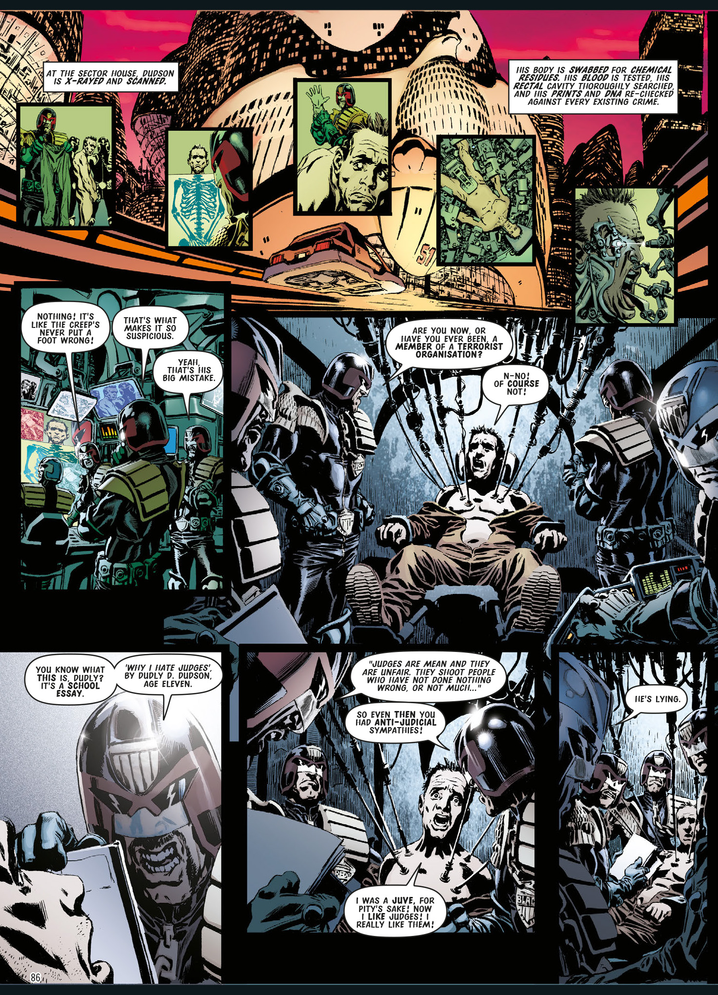 Read online Judge Dredd: The Complete Case Files comic -  Issue # TPB 41 (Part 1) - 88