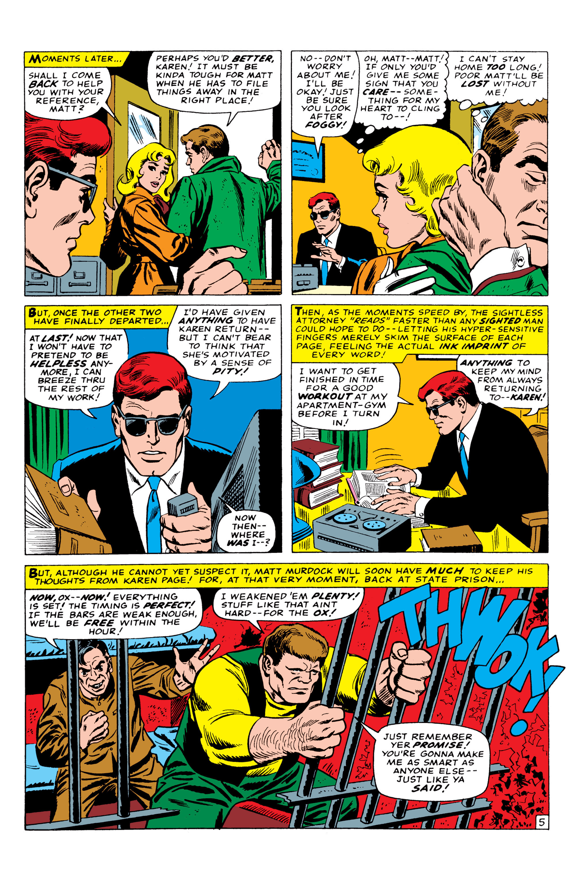 Read online Marvel Masterworks: Daredevil comic -  Issue # TPB 2 (Part 1) - 74