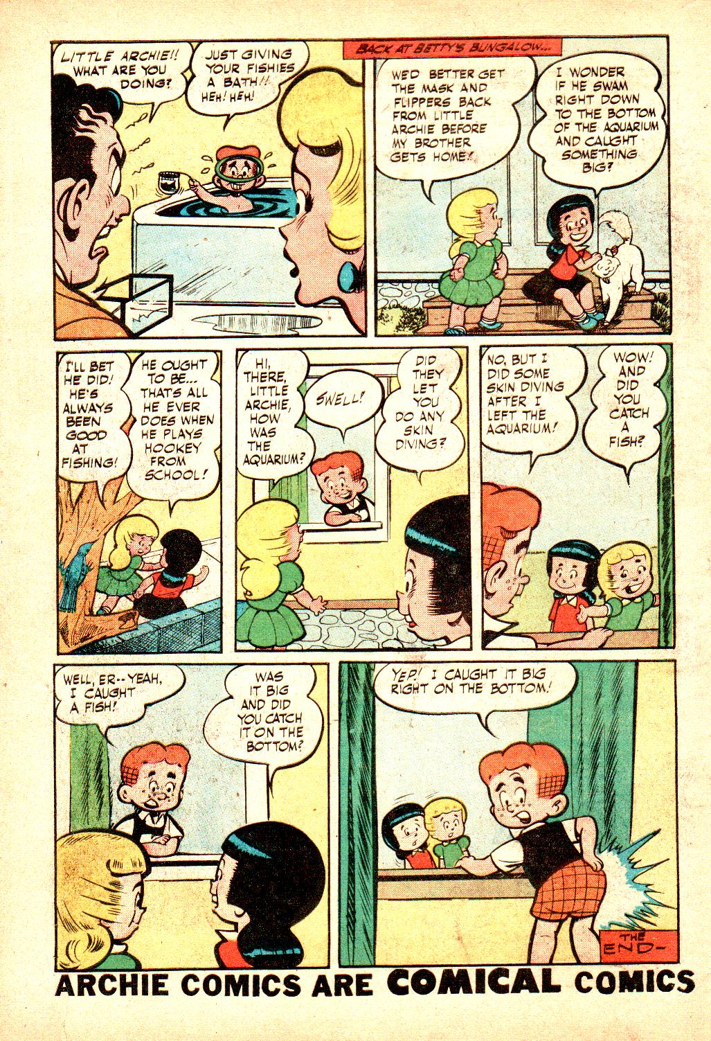 Read online Little Archie In Animal Land comic -  Issue #19 - 34