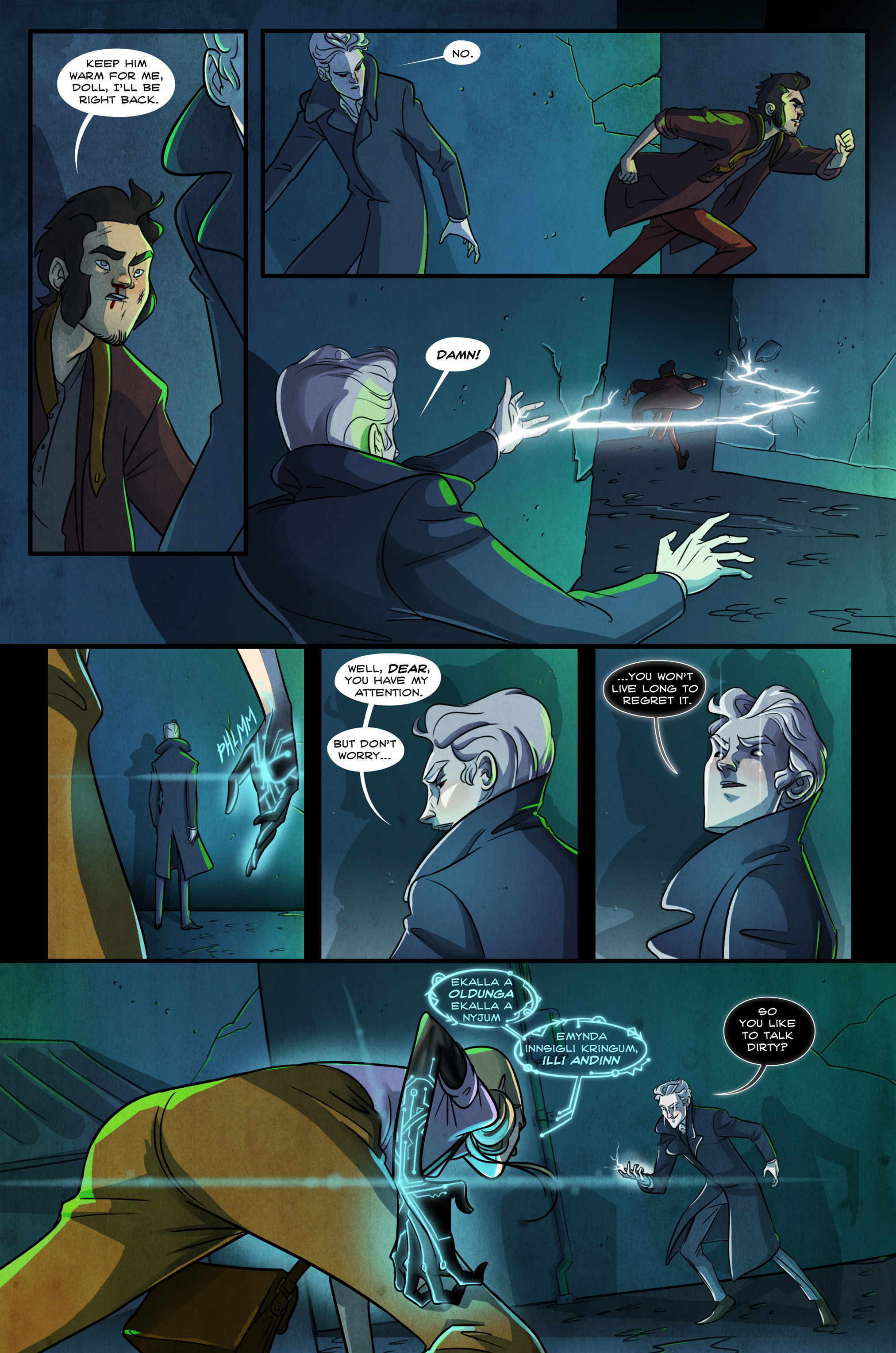 Read online Hex11 comic -  Issue #1 - 19