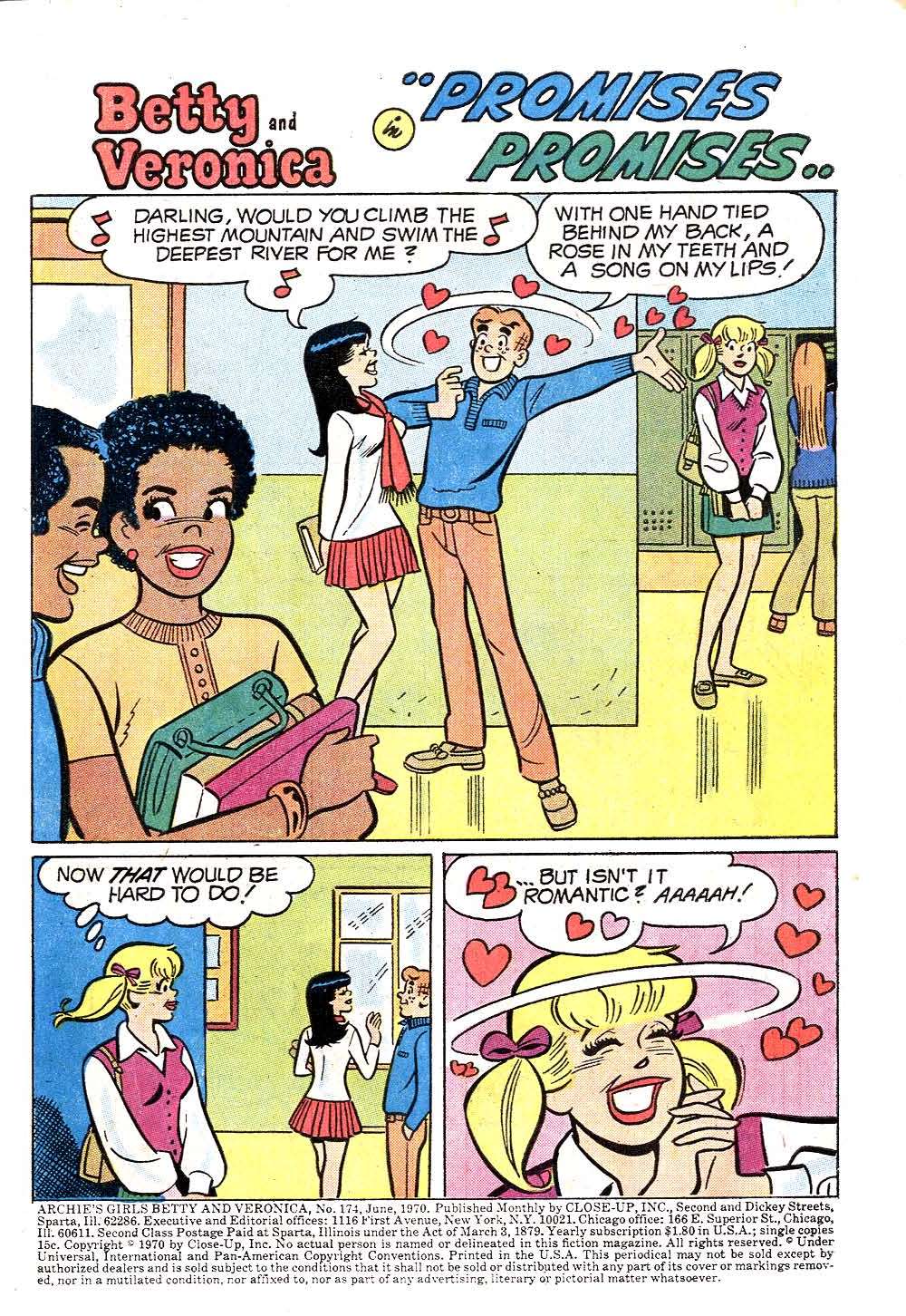 Read online Archie's Girls Betty and Veronica comic -  Issue #174 - 3