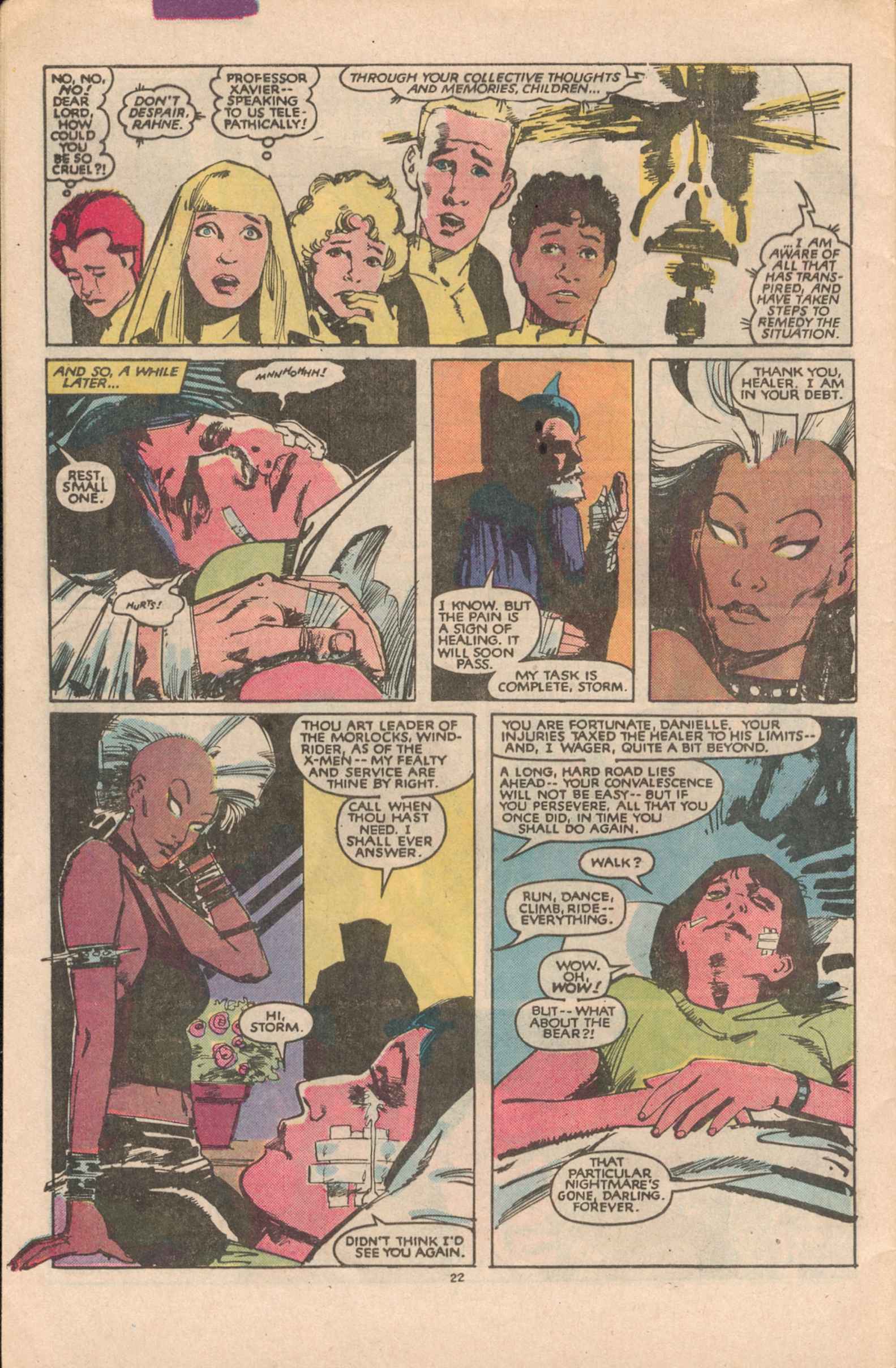 Read online The New Mutants comic -  Issue #20 - 21