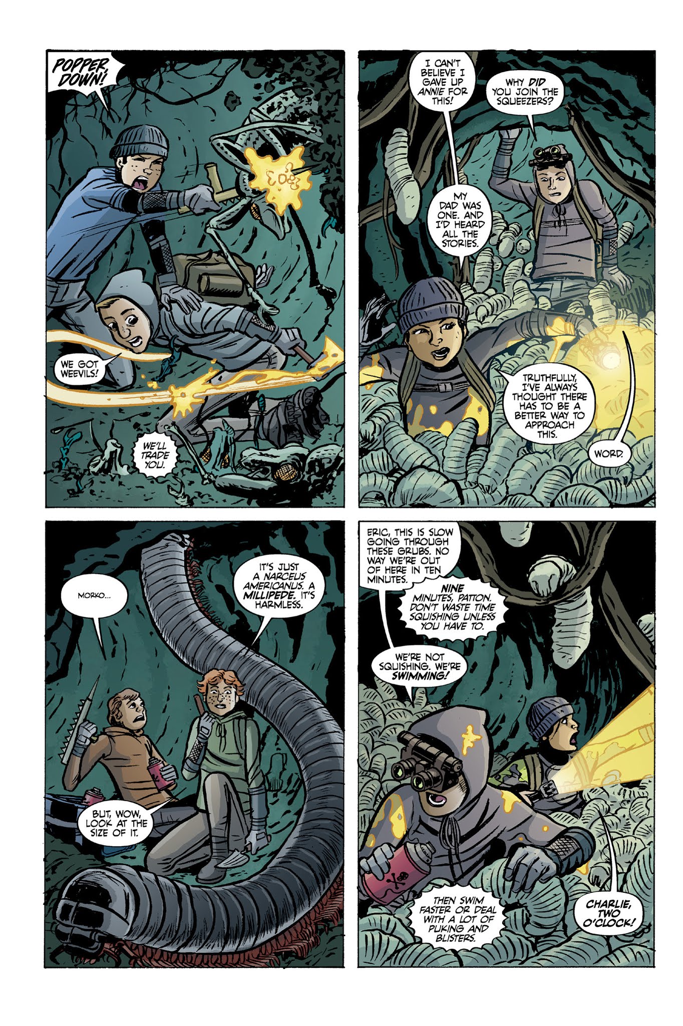 Read online Juice Squeezers: The Great Bug Elevator comic -  Issue # TPB - 18