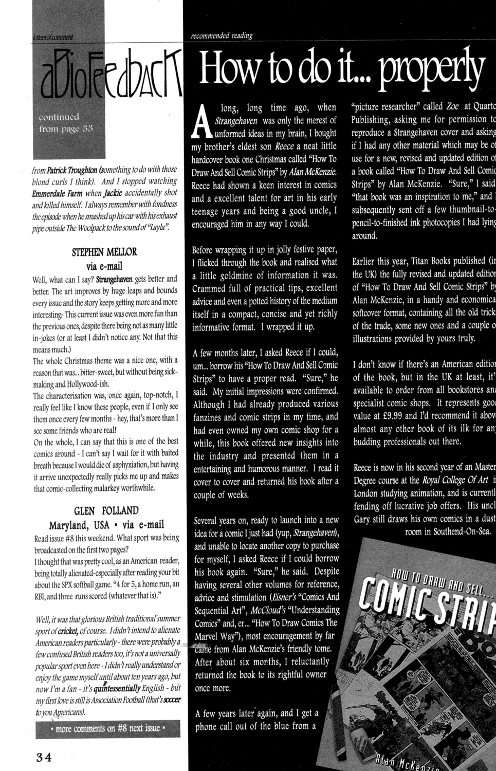 Read online Strangehaven comic -  Issue #9 - 34