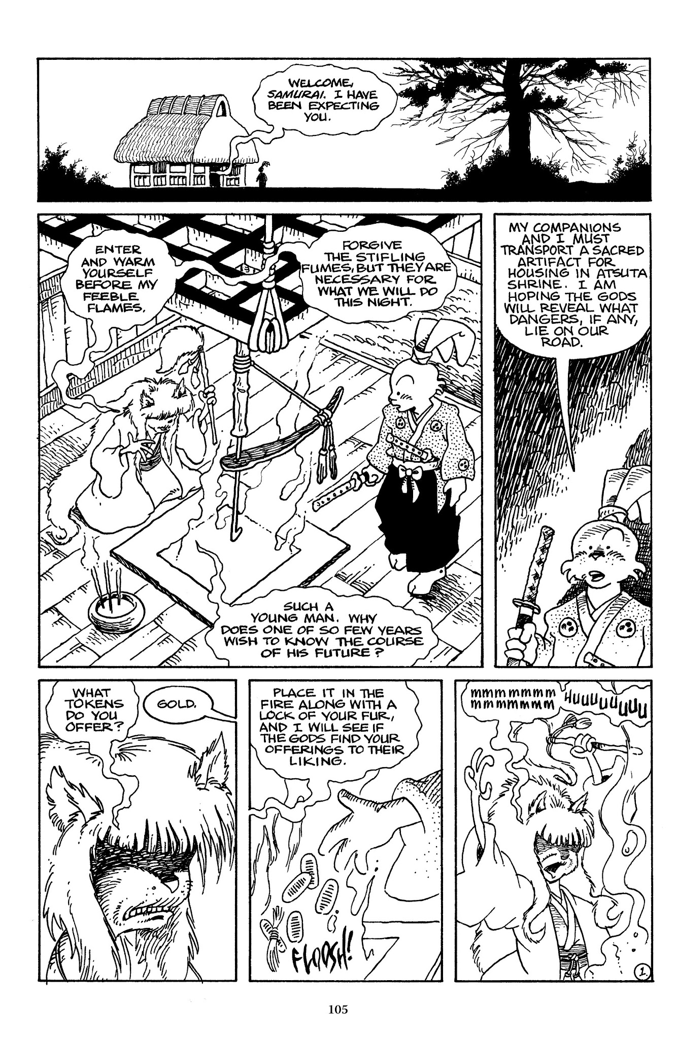 Read online The Usagi Yojimbo Saga comic -  Issue # TPB 3 - 103