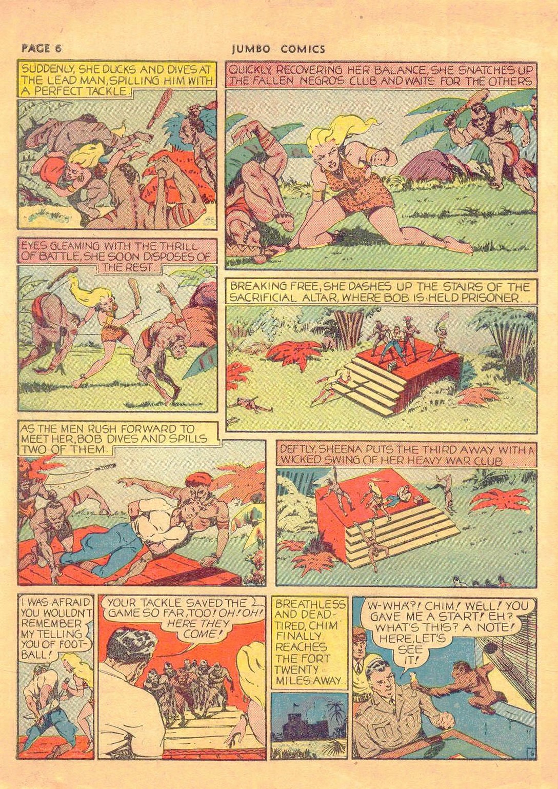 Read online Jumbo Comics comic -  Issue #19 - 8