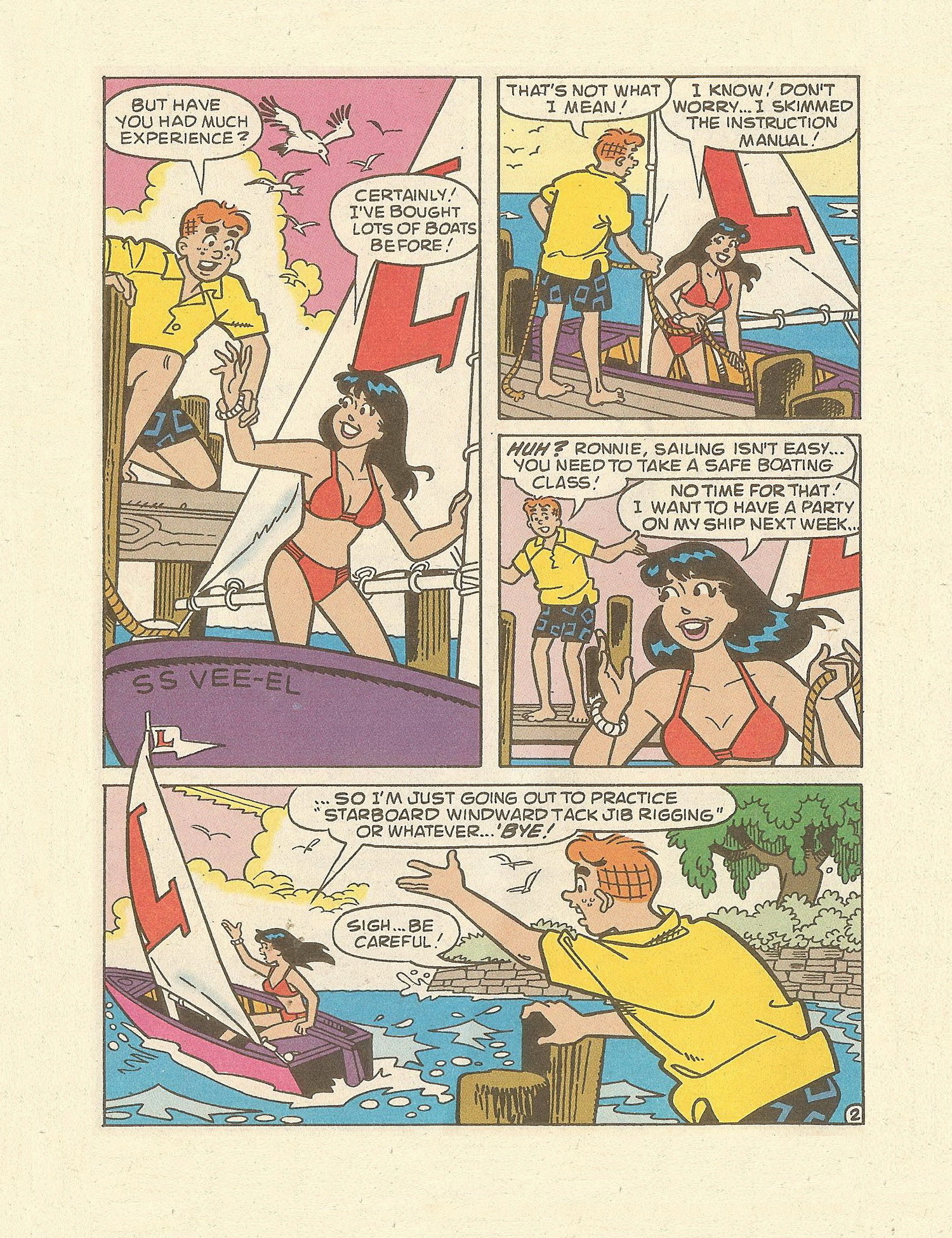 Read online Betty and Veronica Digest Magazine comic -  Issue #98 - 61