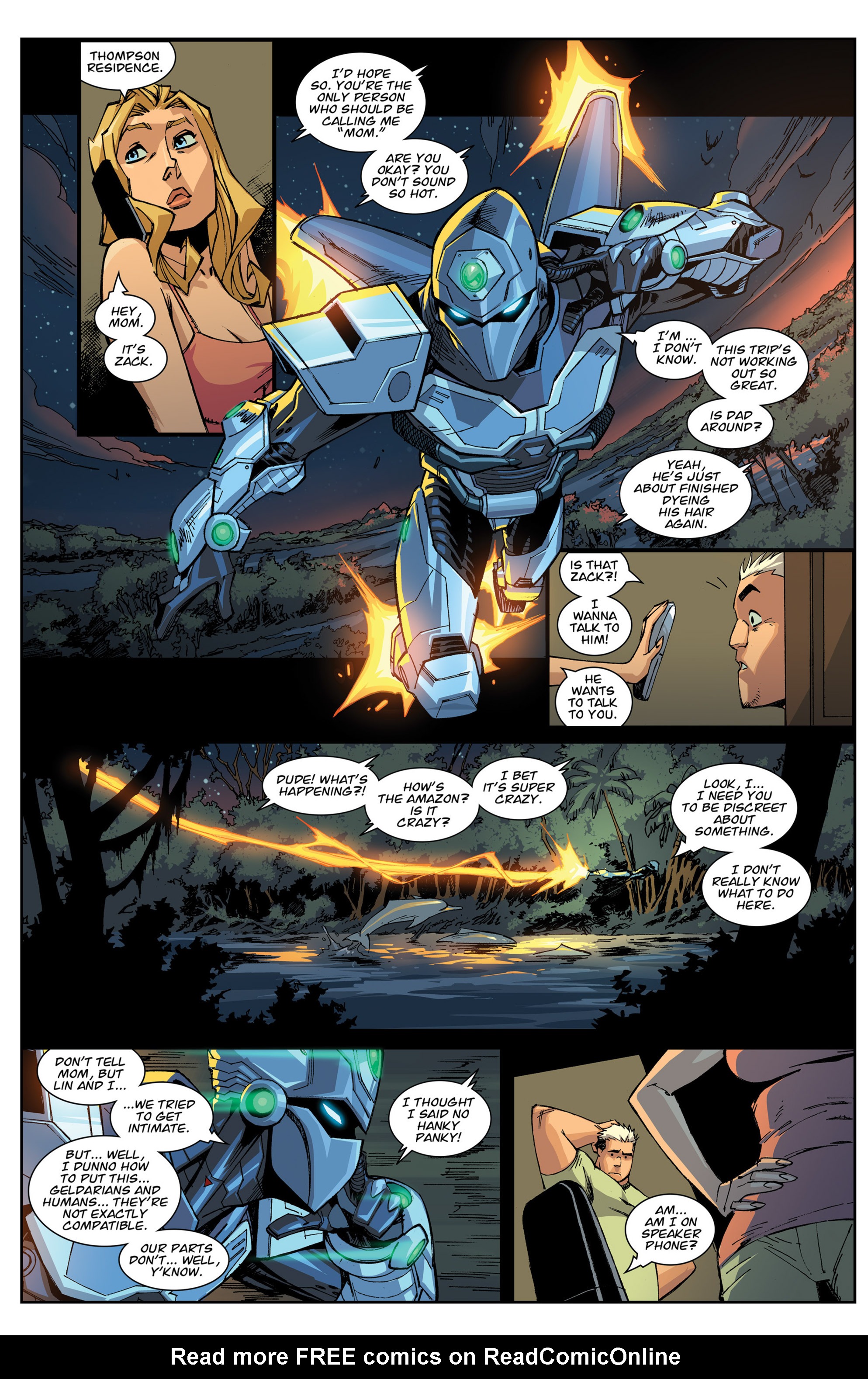 Read online Tech Jacket (2002) comic Issue TPB 2