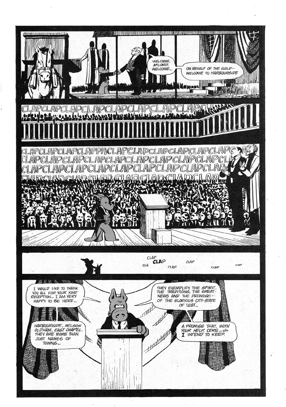 Read online Cerebus comic -  Issue #40 - 17