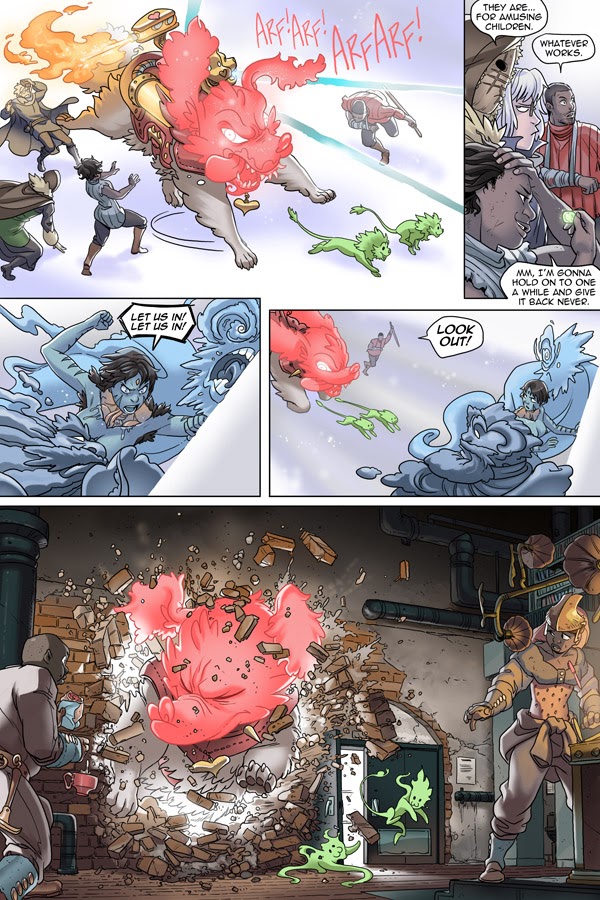 Read online Unsounded comic -  Issue #15 - 141