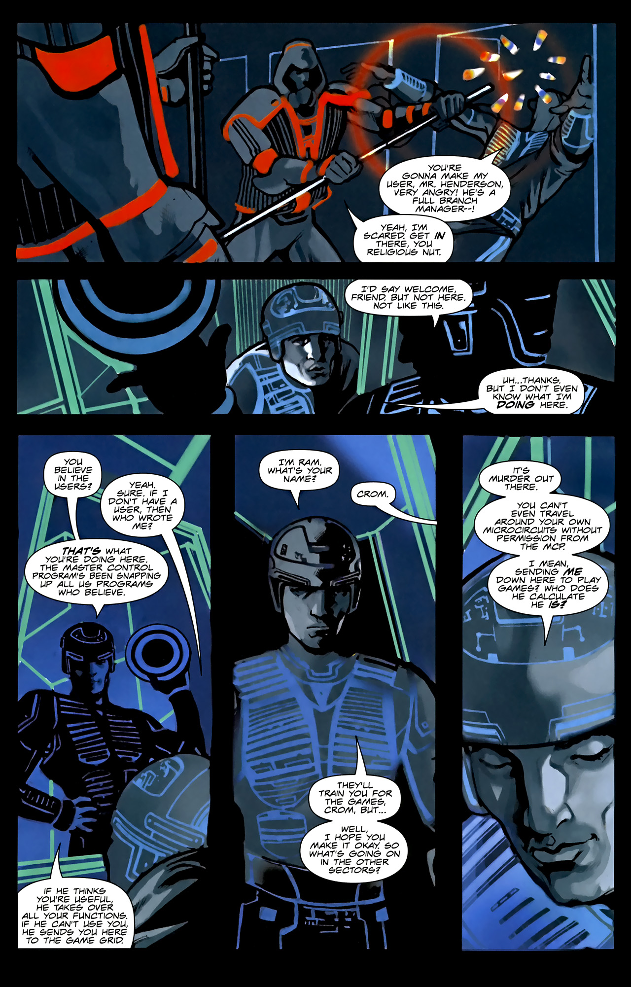 Read online TRON: Original Movie Adaptation comic -  Issue #1 - 9