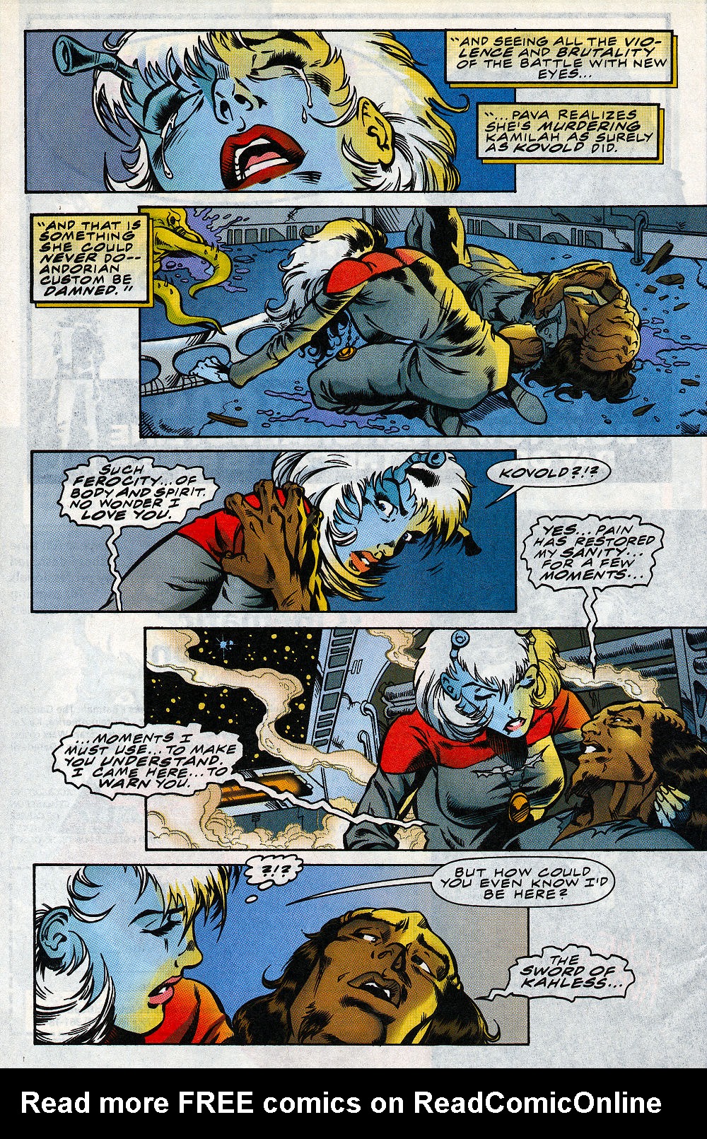 Read online Star Trek: Starfleet Academy (1996) comic -  Issue #19 - 25