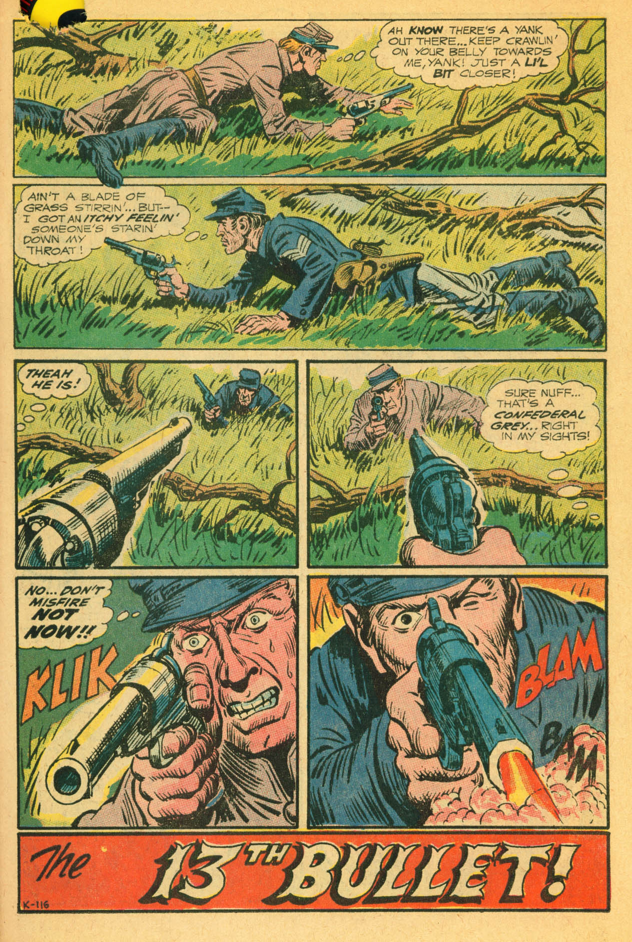 Read online G.I. Combat (1952) comic -  Issue #136 - 23