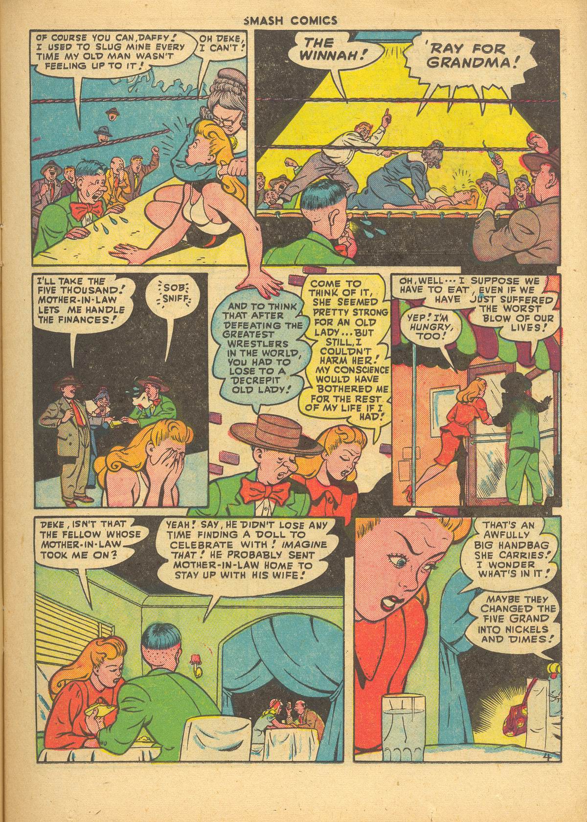 Read online Smash Comics comic -  Issue #76 - 17