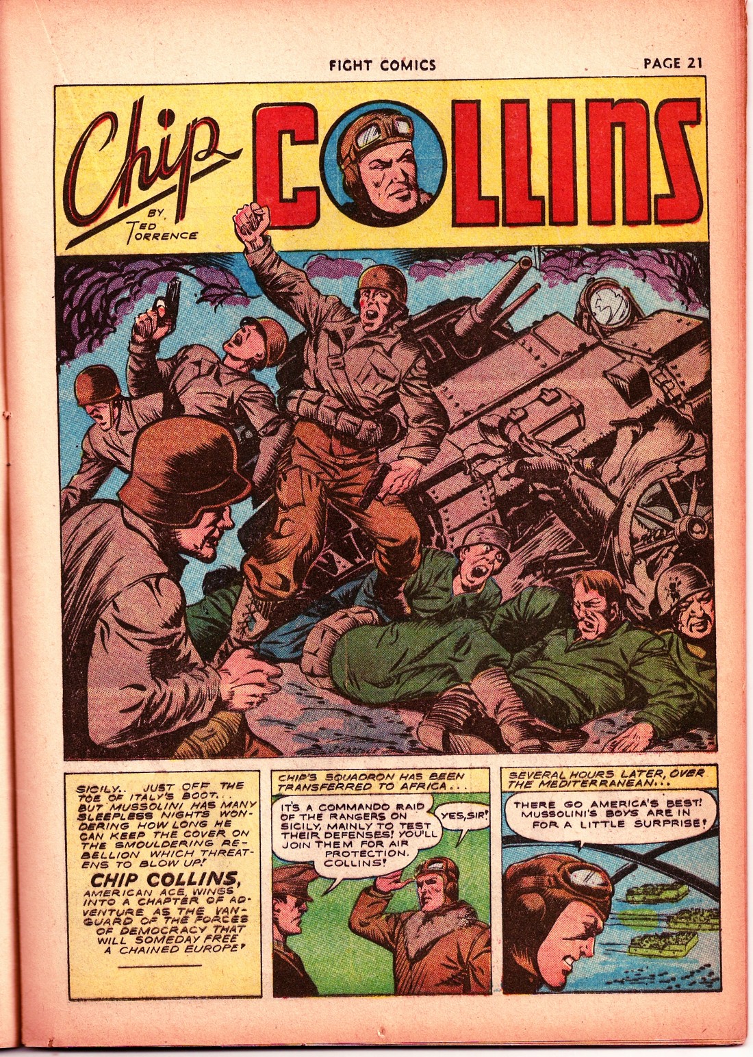 Read online Fight Comics comic -  Issue #26 - 23