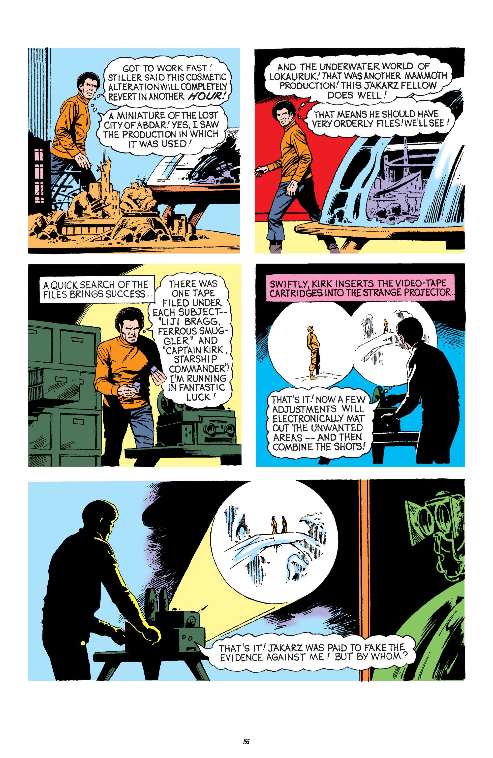 Read online Star Trek Archives comic -  Issue # TPB 4 - 155