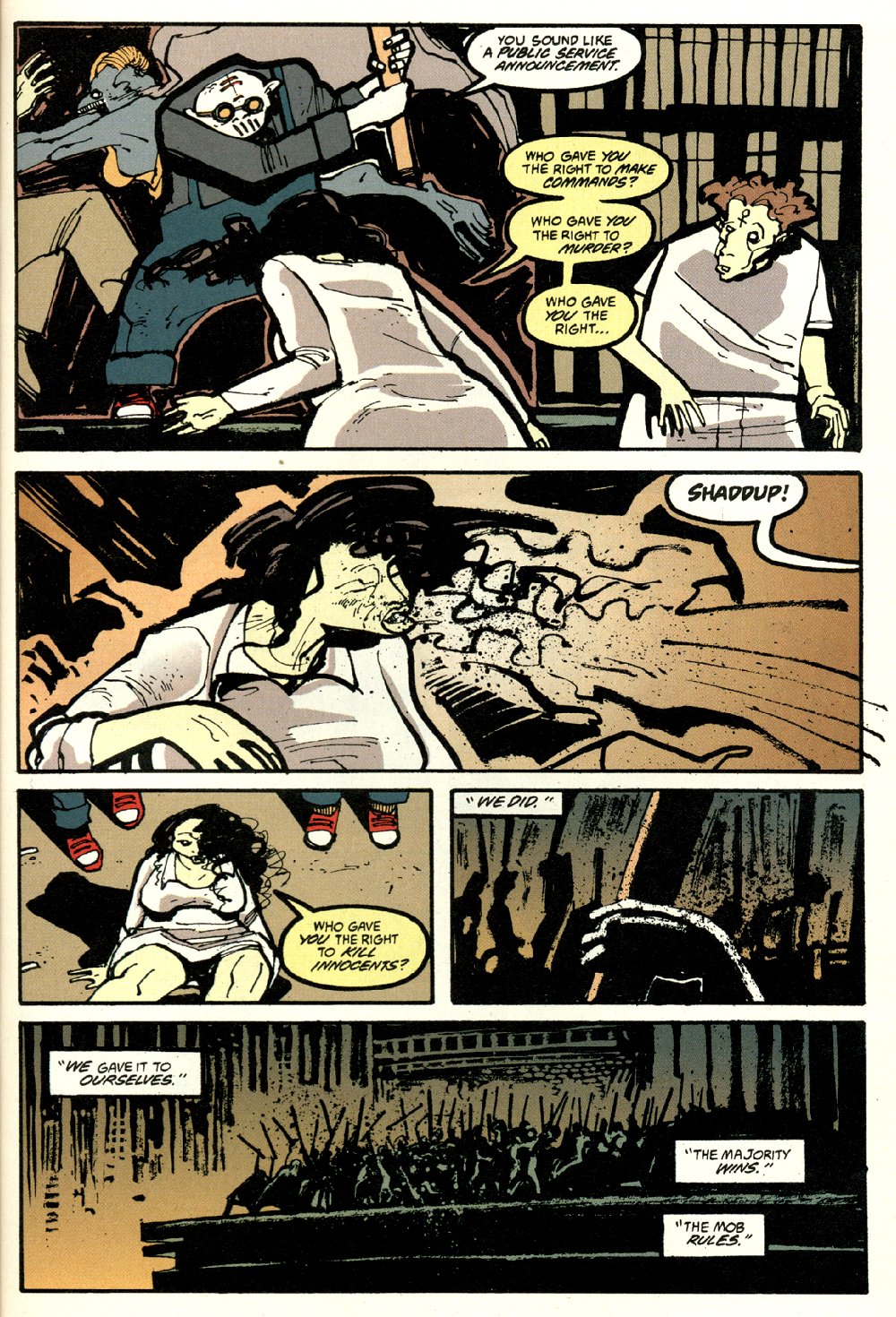 Read online Ted McKeever's Metropol comic -  Issue #8 - 17