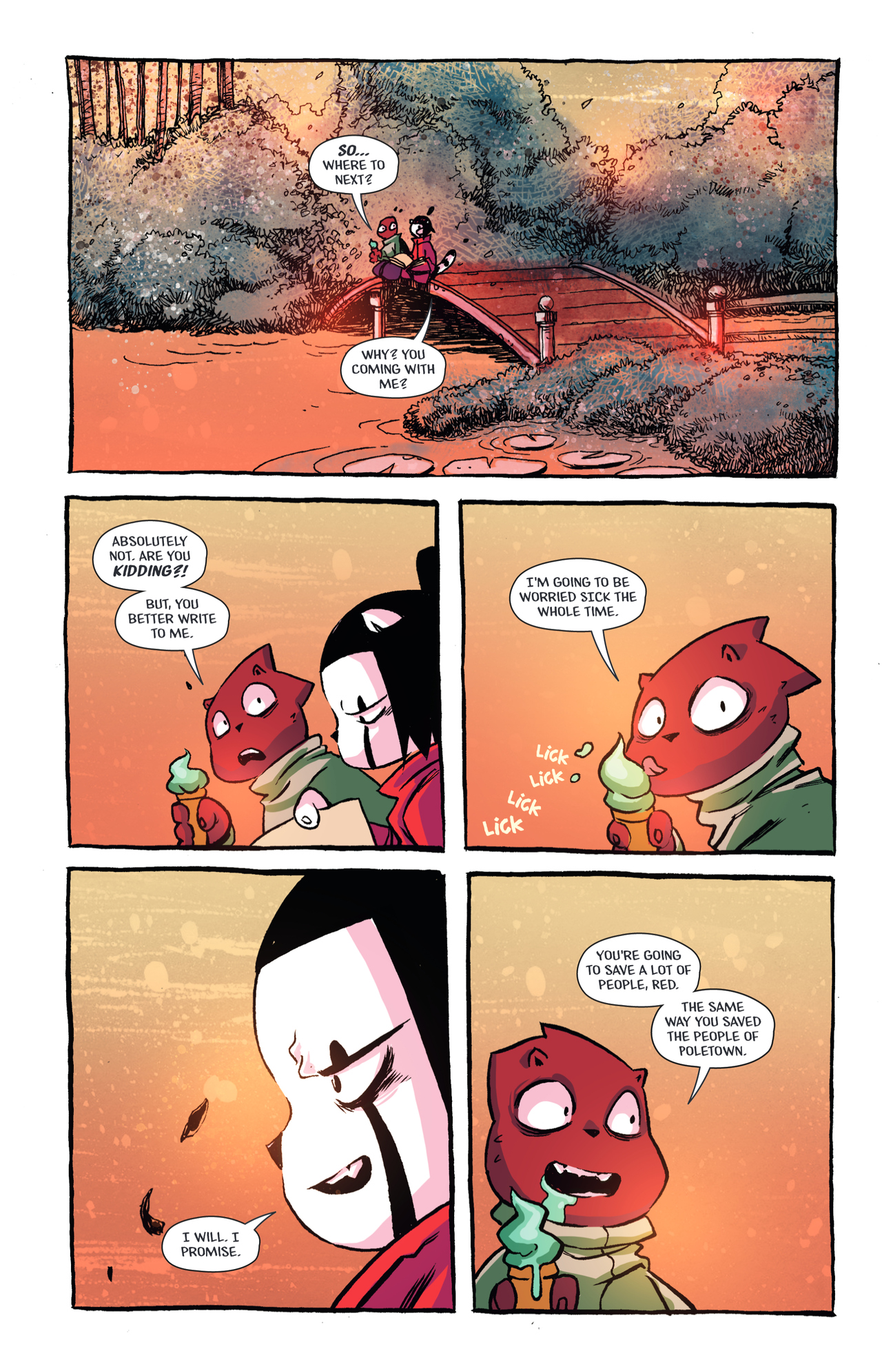 Read online Little Red Ronin comic -  Issue #3 - 34