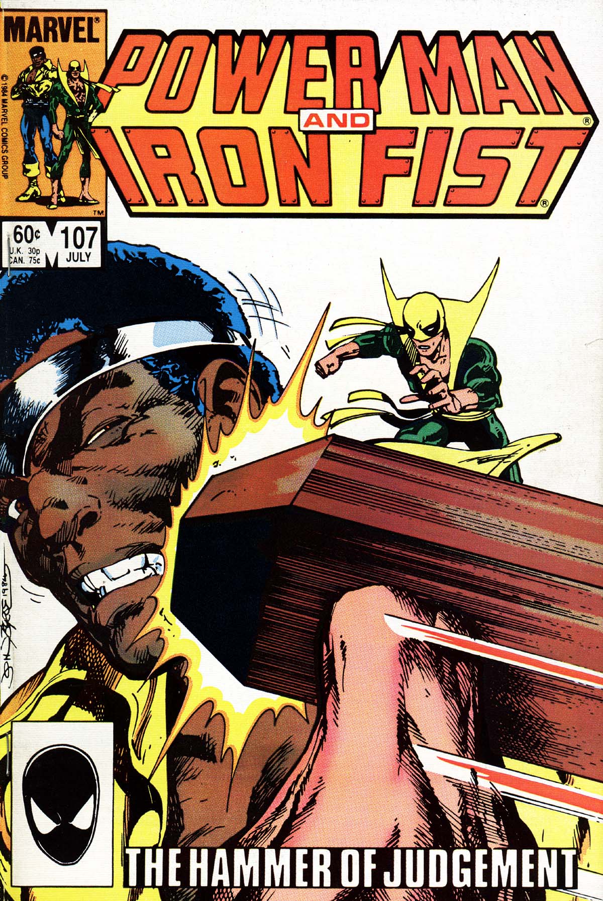 Read online Power Man and Iron Fist (1978) comic -  Issue #107 - 1