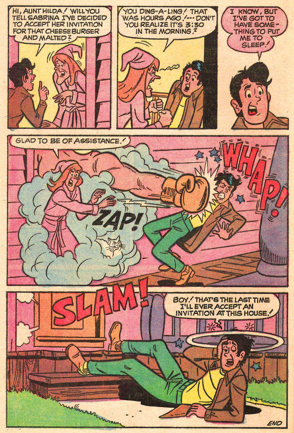 Read online Sabrina The Teenage Witch (1971) comic -  Issue #12 - 32