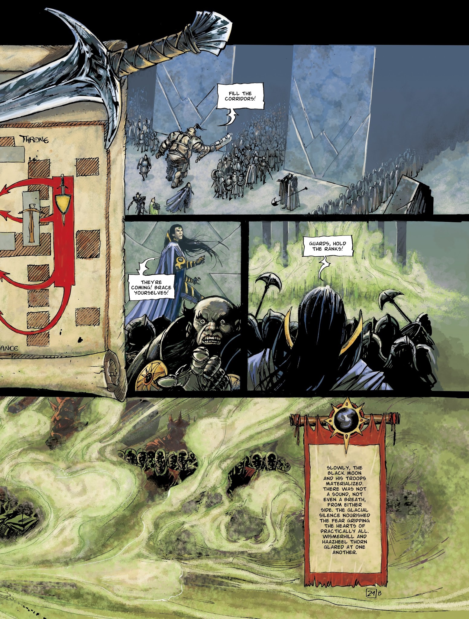 Read online The Black Moon Chronicles comic -  Issue #13 - 23
