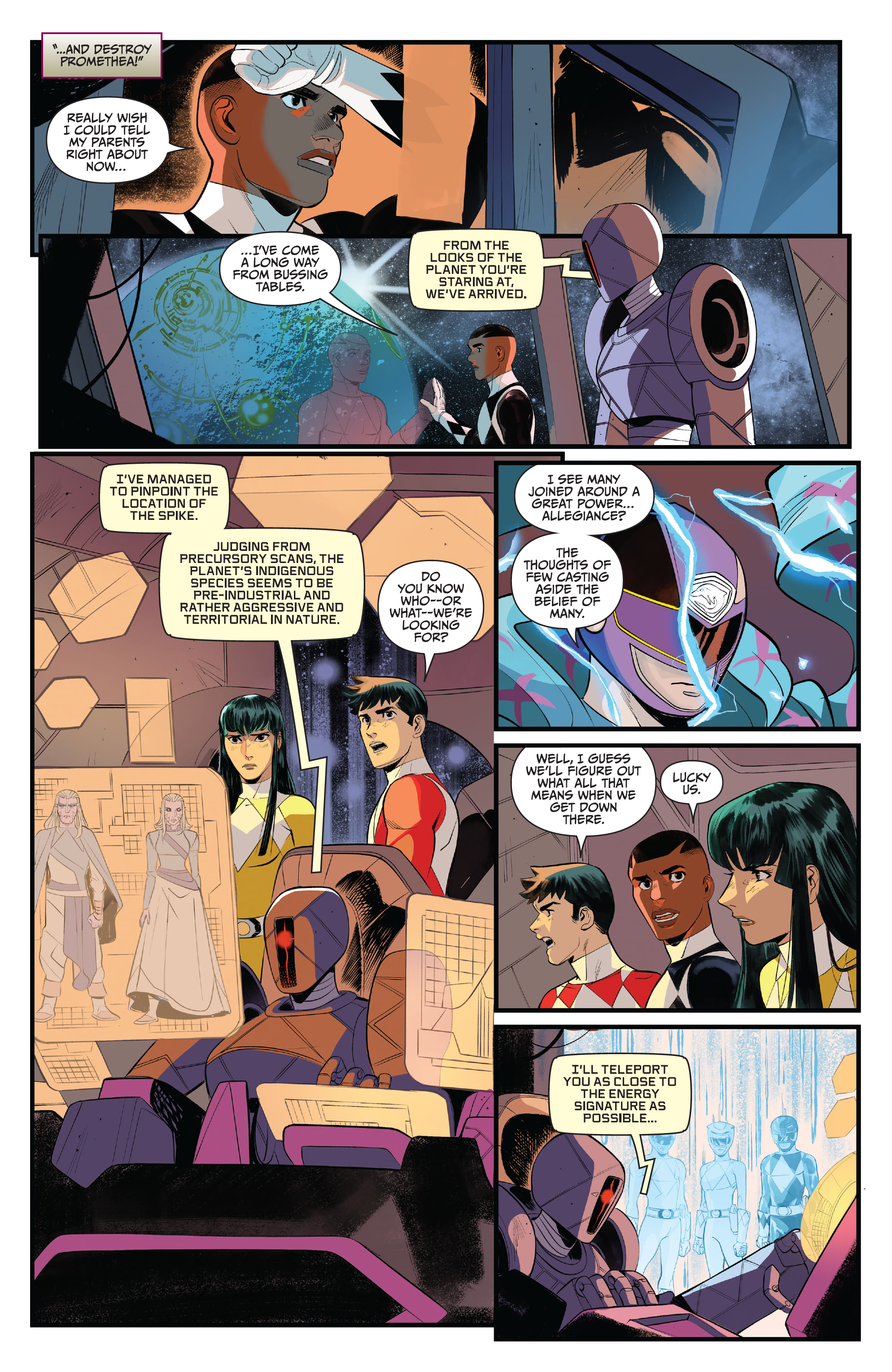 Read online Saban's Go Go Power Rangers comic -  Issue #29 - 22