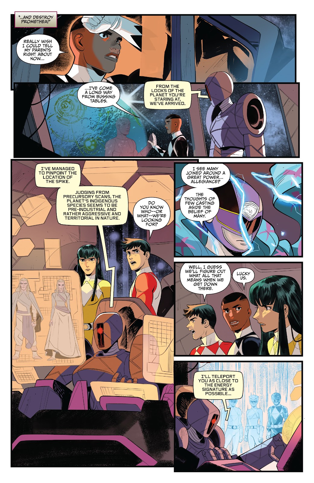 Saban's Go Go Power Rangers issue 29 - Page 22