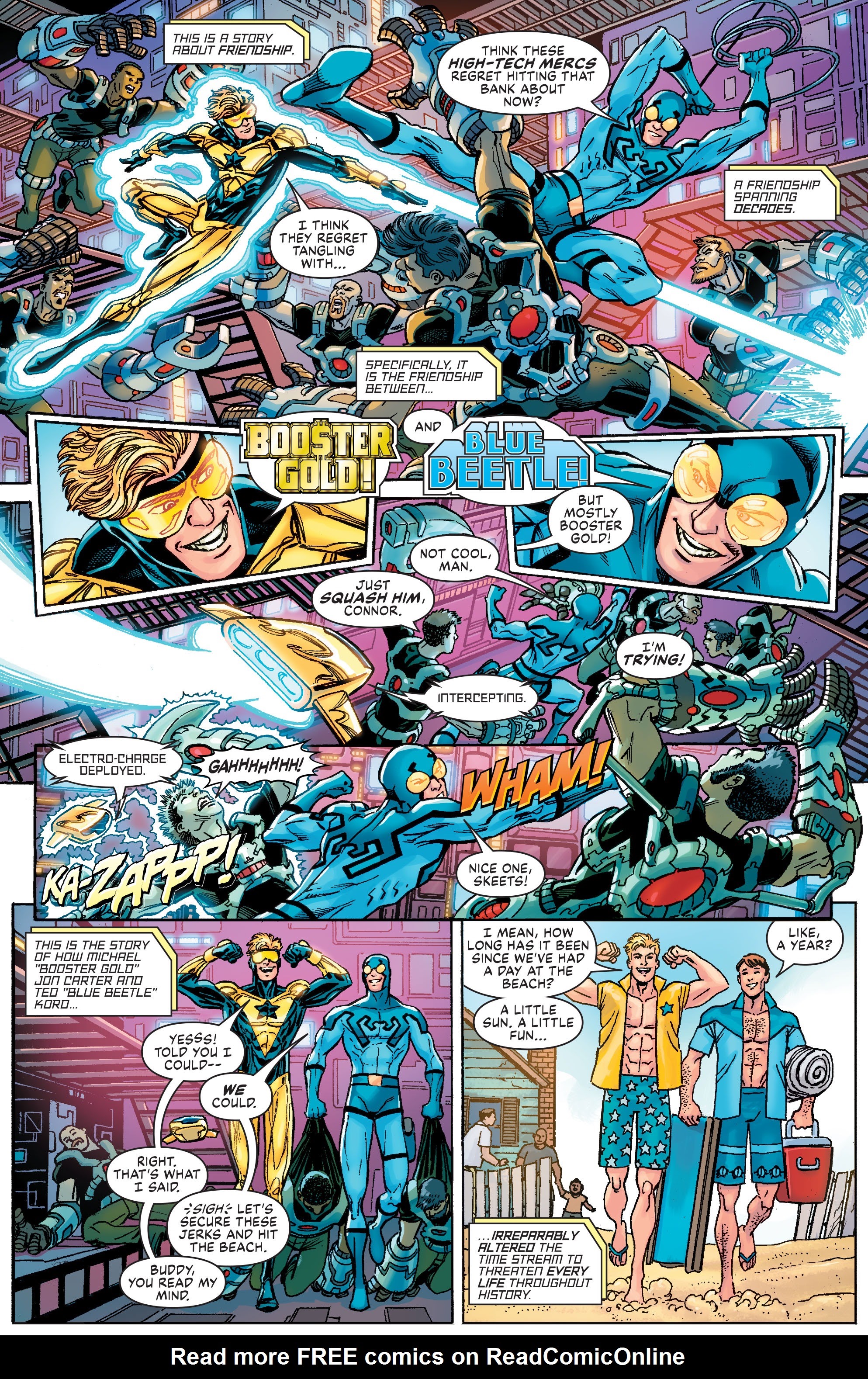 Read online DC Cybernetic Summer comic -  Issue # TPB - 27