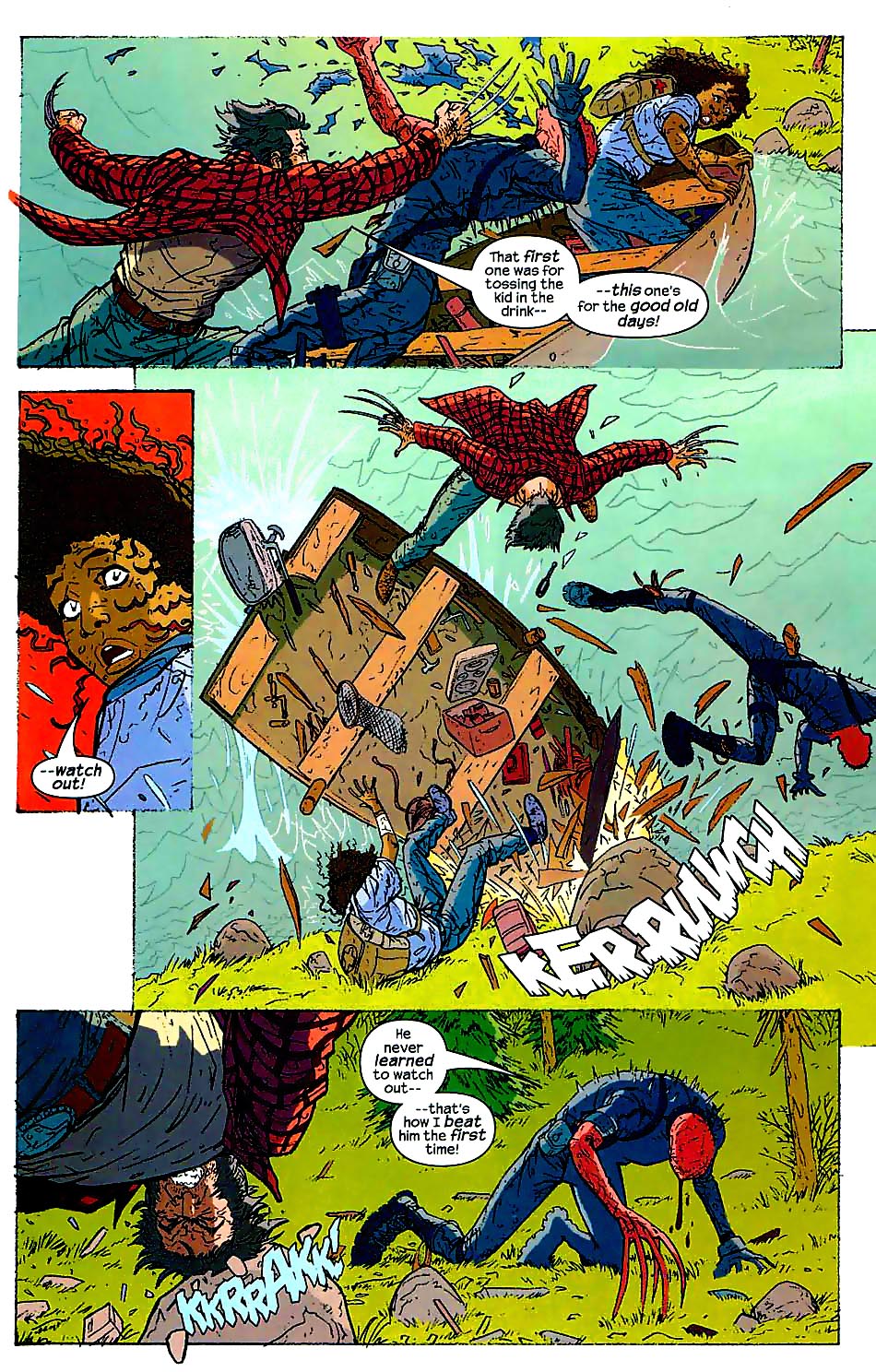 Read online Hulk/Wolverine: 6 Hours comic -  Issue #4 - 4