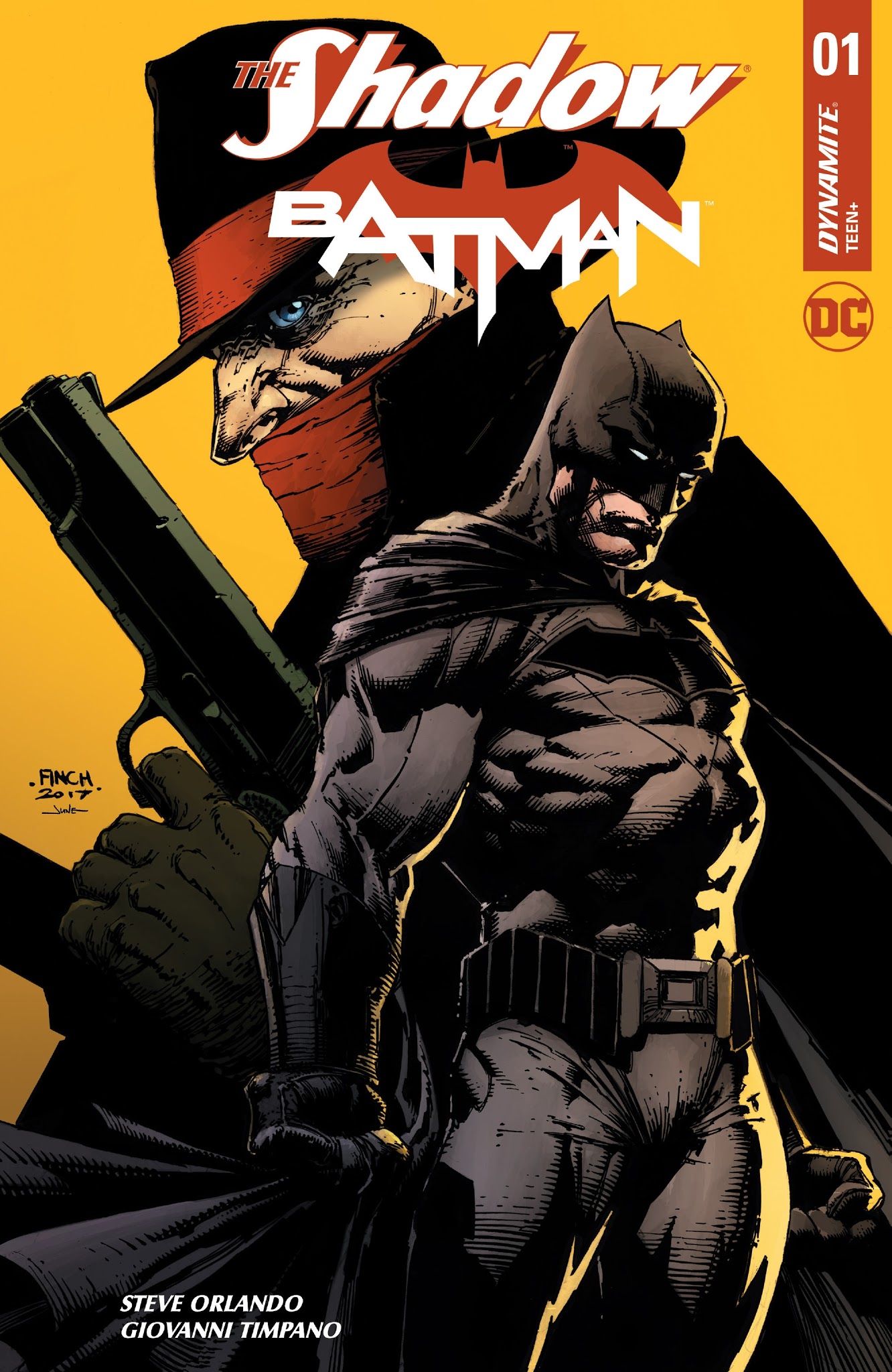 Read online The Shadow/Batman comic -  Issue #1 - 1