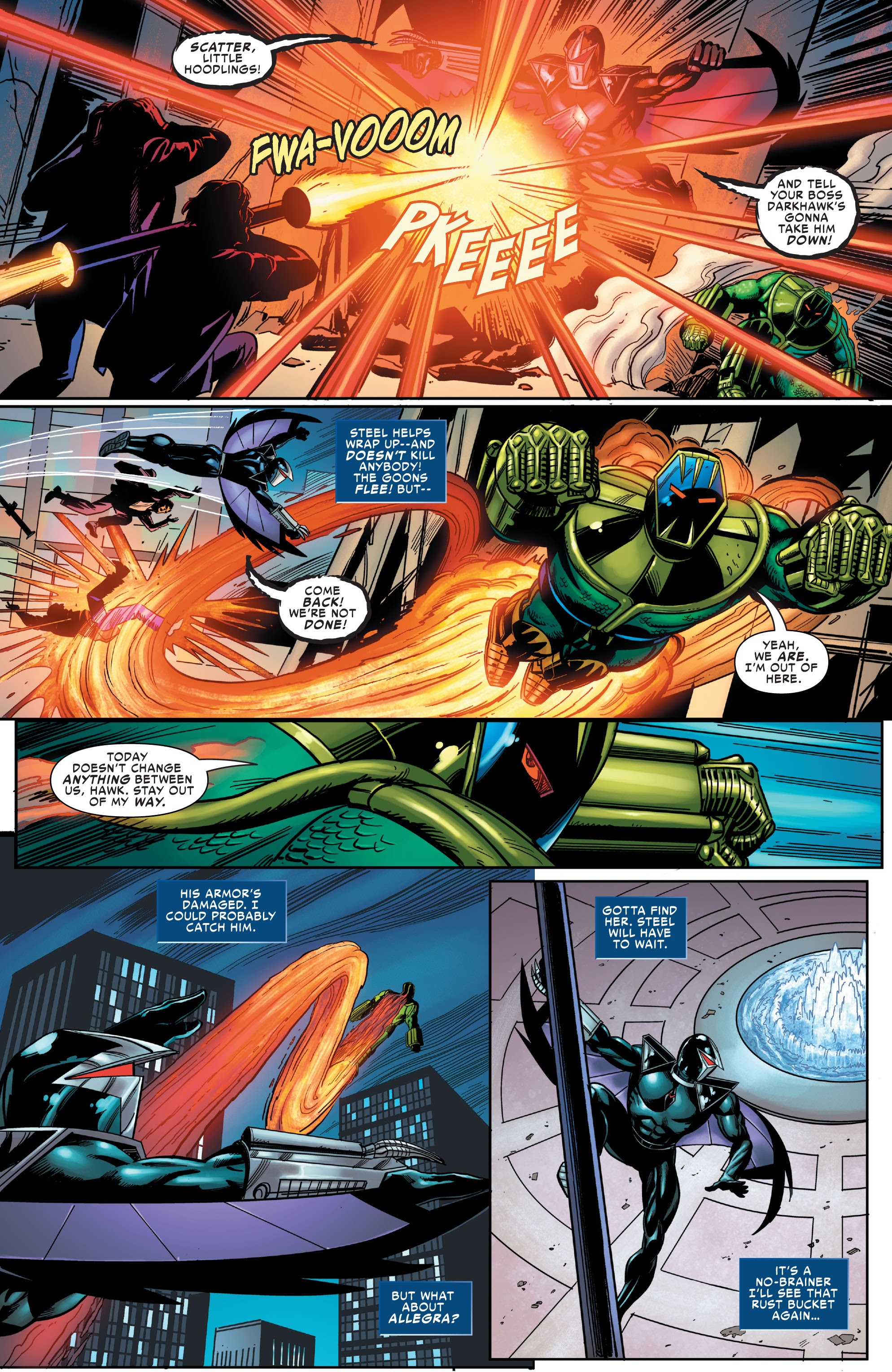 Read online Darkhawk: Heart Of The Hawk comic -  Issue #1 - 14